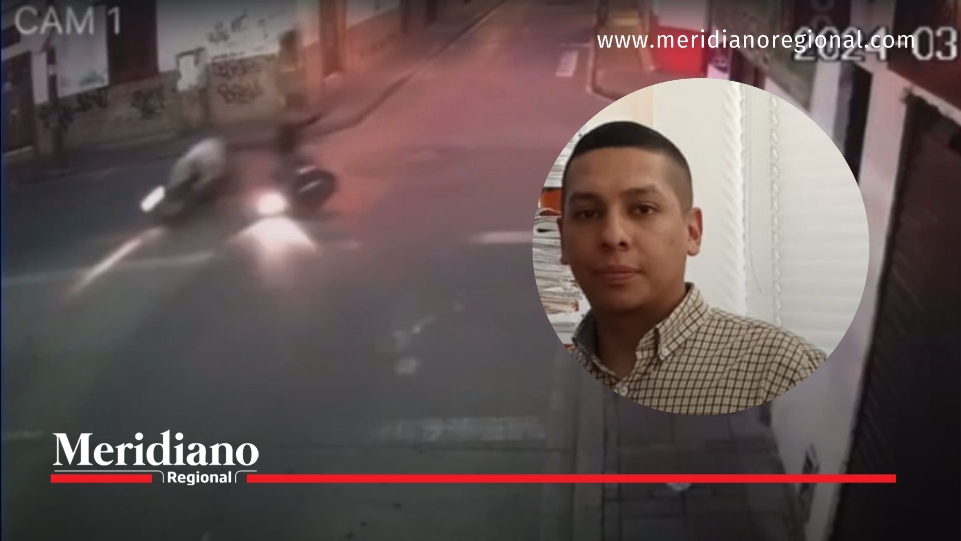 (Vídeo) Así fue el accidente en el que murió Jose David Calambas Paredes en Popayán