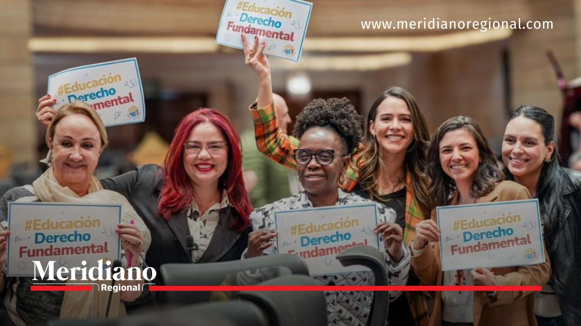 meridiano regional - Congreso aprobó la reforma educativa - Cámara de Representantes - Senado de la República - Ministra de Educación - Aurora Vergara