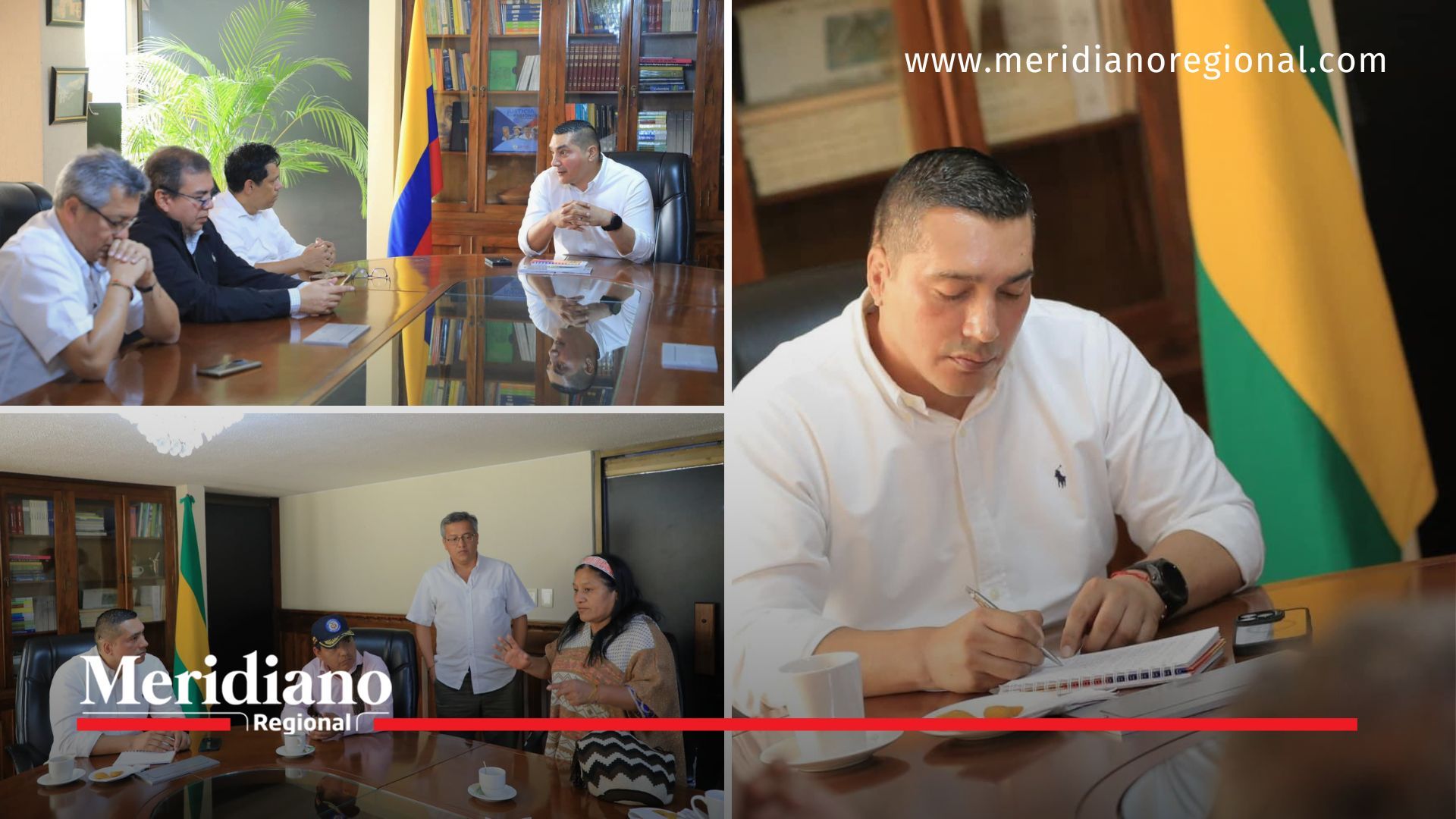 Gobernador se reunió con congresistas del Cauca