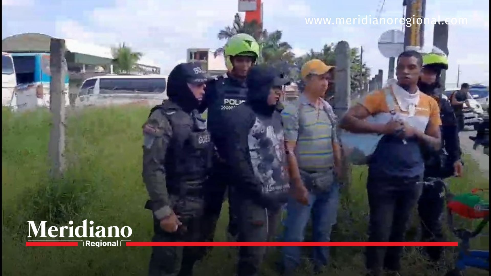 Siete capturados por invadir un predio de Movilidad Futura en Popayán