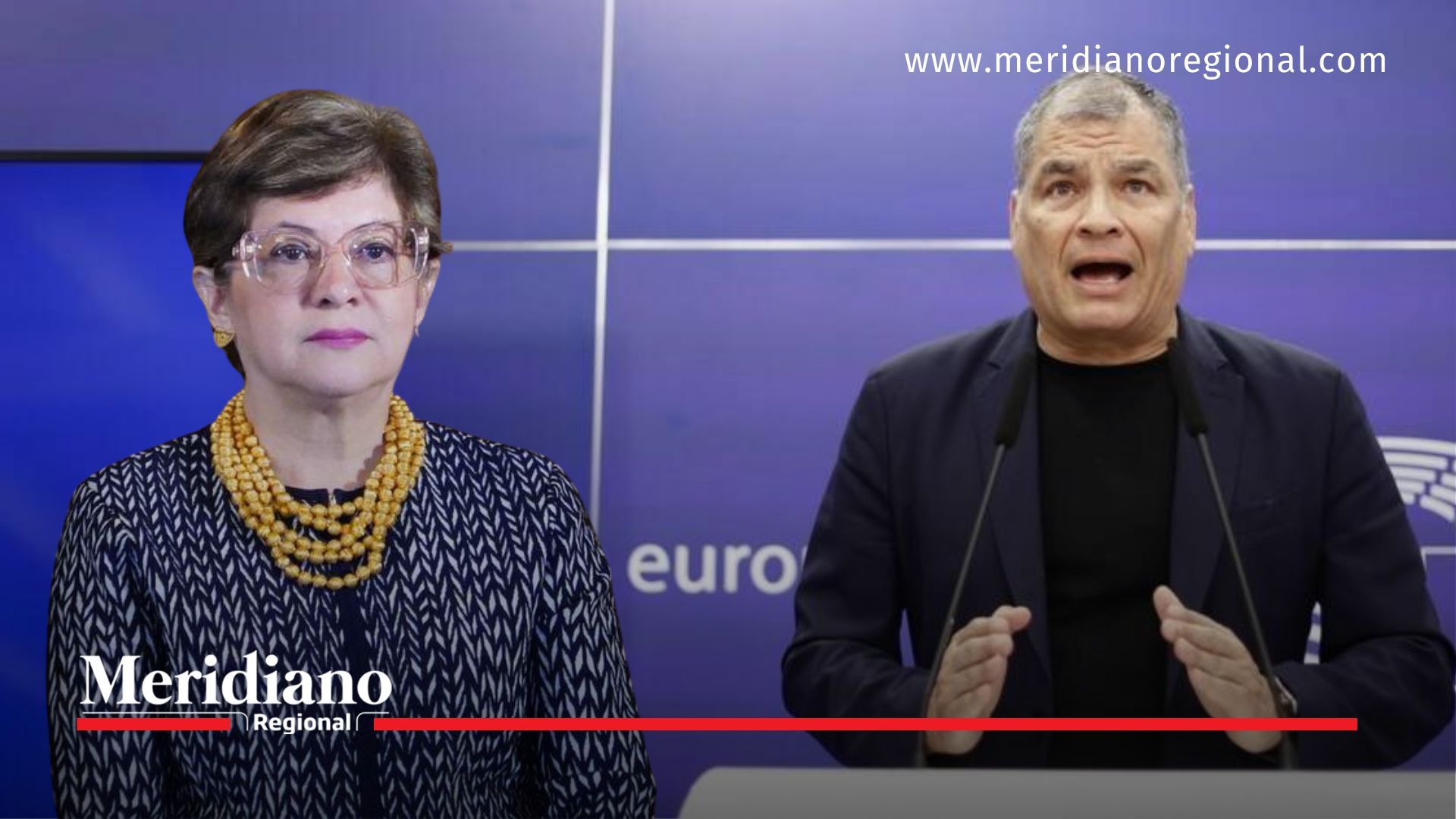 La Ministra de Trabajo de Ecuador, presento denuncia contra el expresidente Rafael Correa