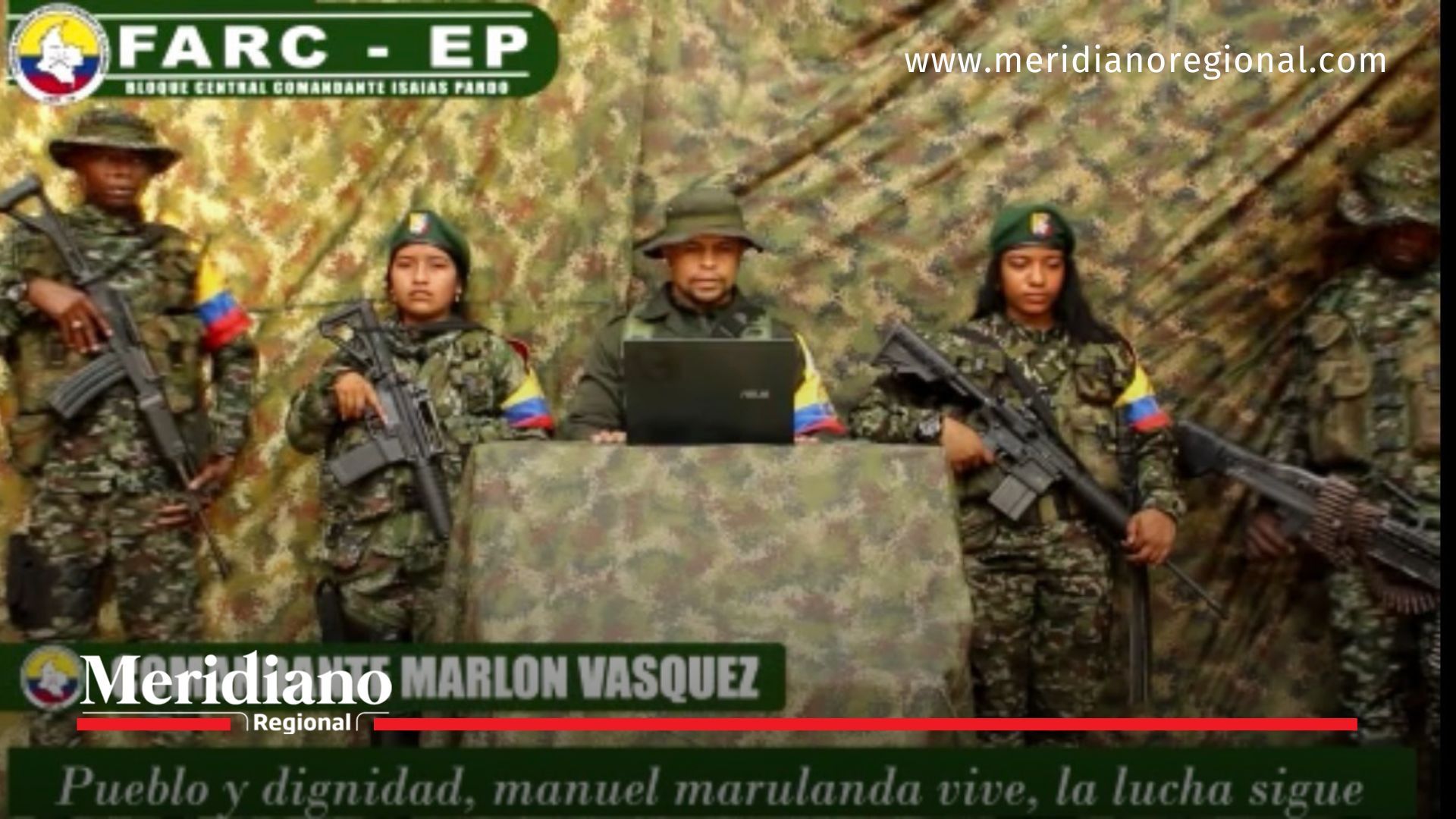 Alias Marlon, terror del Cauca será el comandante de un nuevo bloque de las Disidencias
