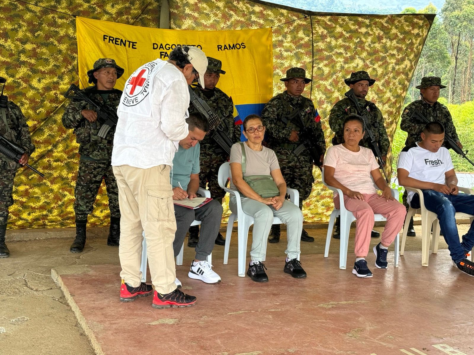 En libertad cuatro secuestrados.