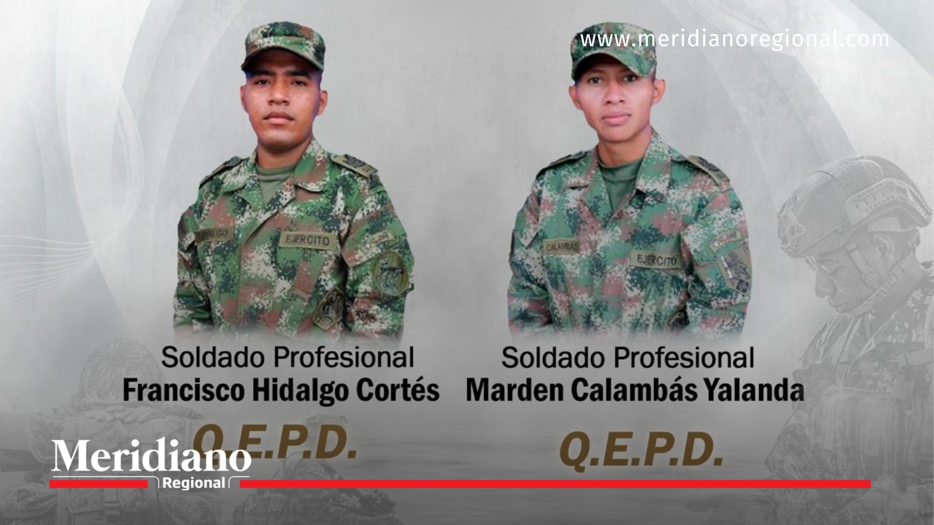 Dos soldados asesinados por las disidencias en Silvia, Cauca
