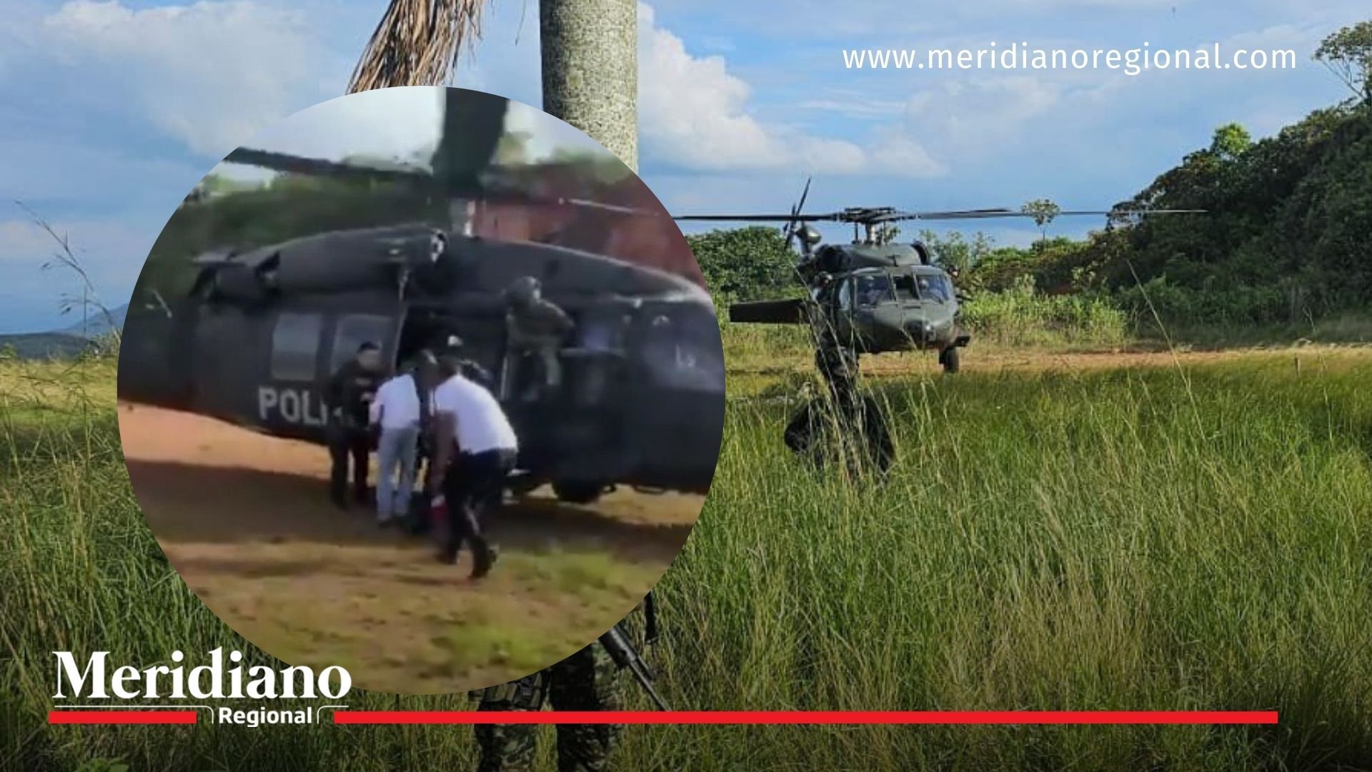 Familia de Francia Márquez fue evacuada en helicóptero luego del ataque contra su padre