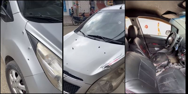 ¡Tremendo susto! Policías de la Estación Norte pensaron que los estaban atacando