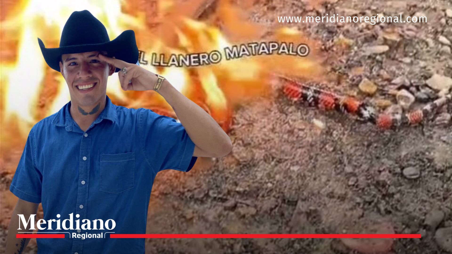 Influencer que se grabó quemando y matando una culebra enfrentará una denuncia penal