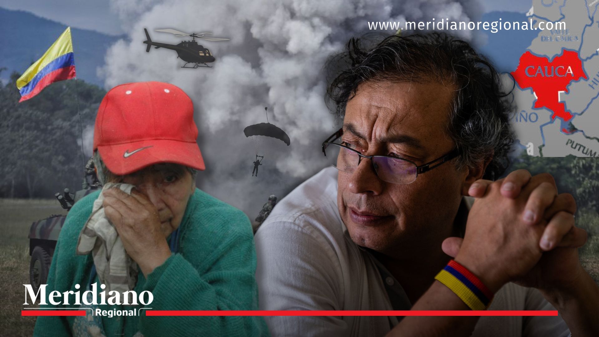 La desconexión de Petro con el Cauca y la amenaza de un baño de sangre