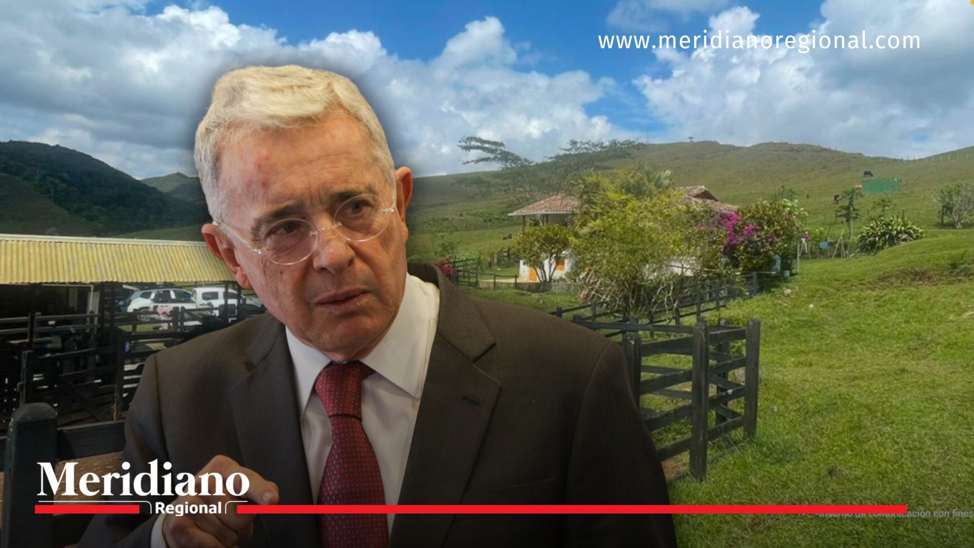 Álvaro Uribe alerta sobre invasión en finca emblemática de Antioquia