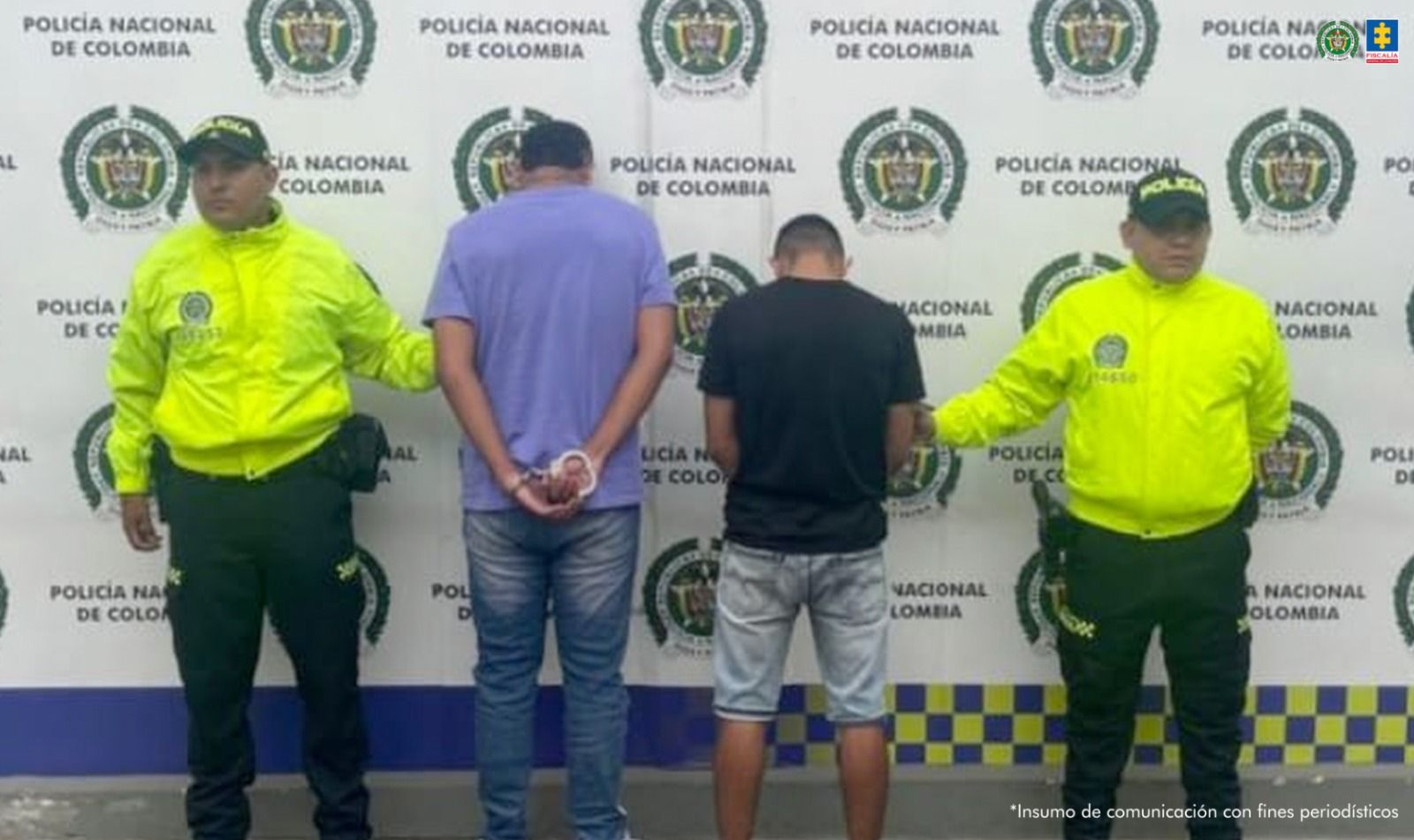 Seis presuntos integrantes de banda de hurto de vehículos enfrentarán cargos en prisión