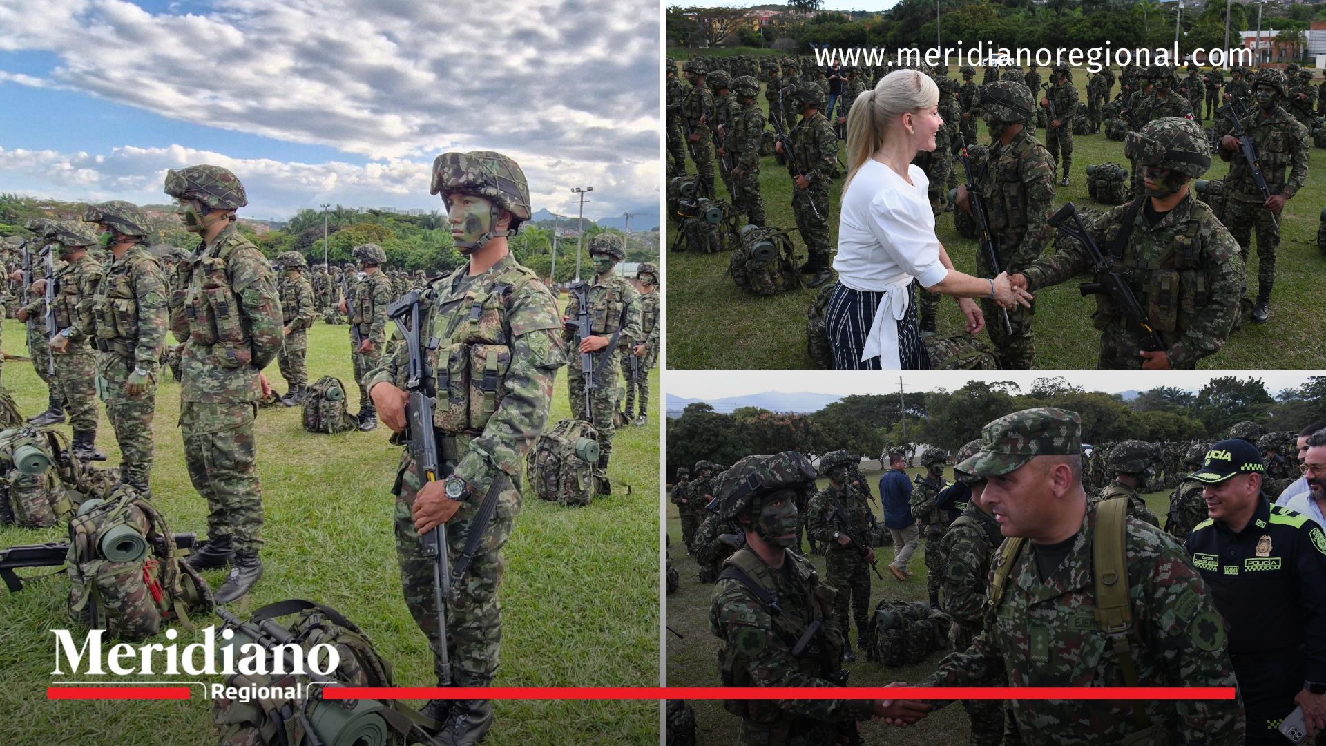 Más de 500 soldados se sumán al refuerzo de seguridad en el Valle del Cauca