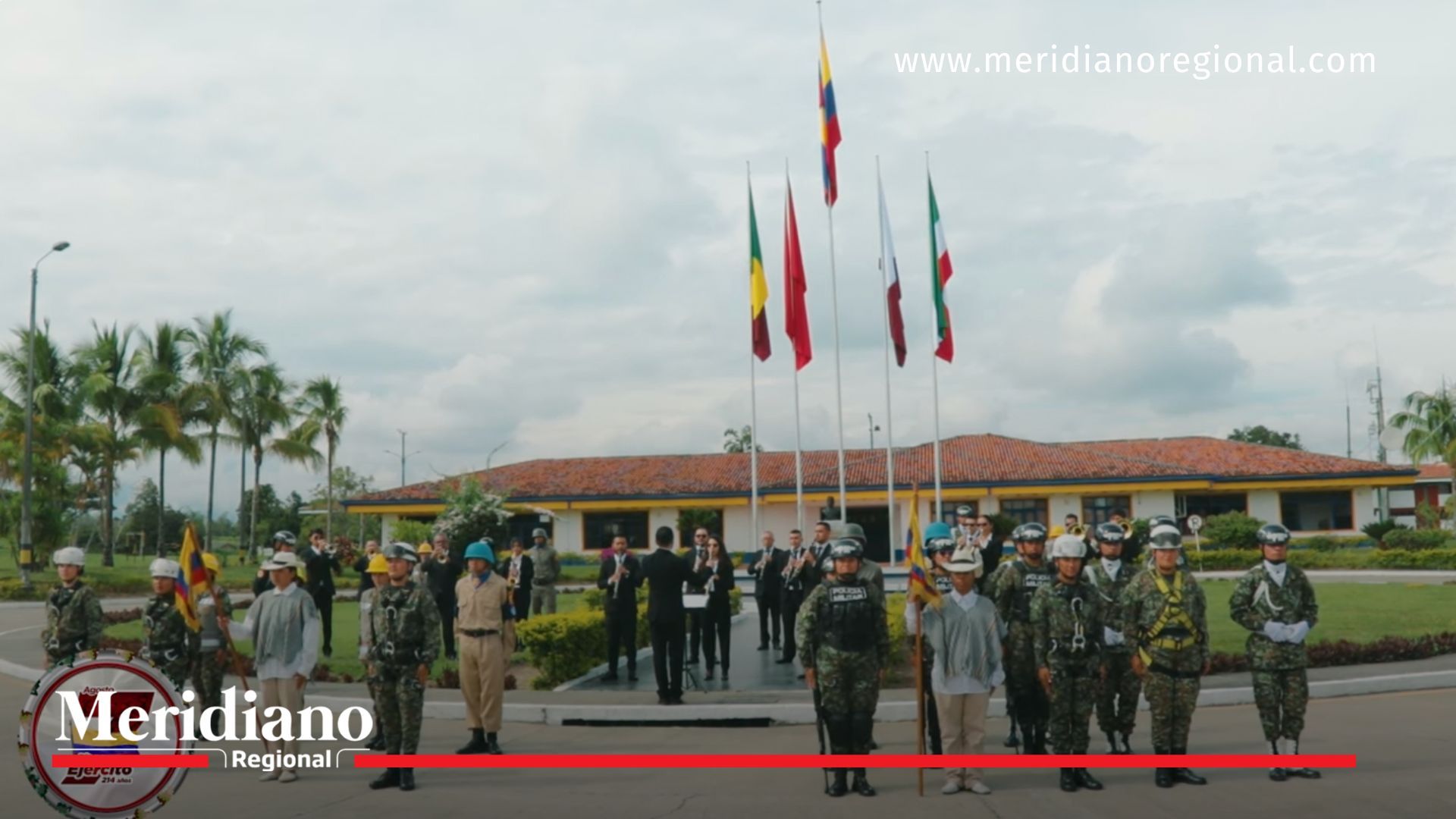 Banda Sinfónica del Quindío lanza nuevo video del Himno del Ejército Nacional
