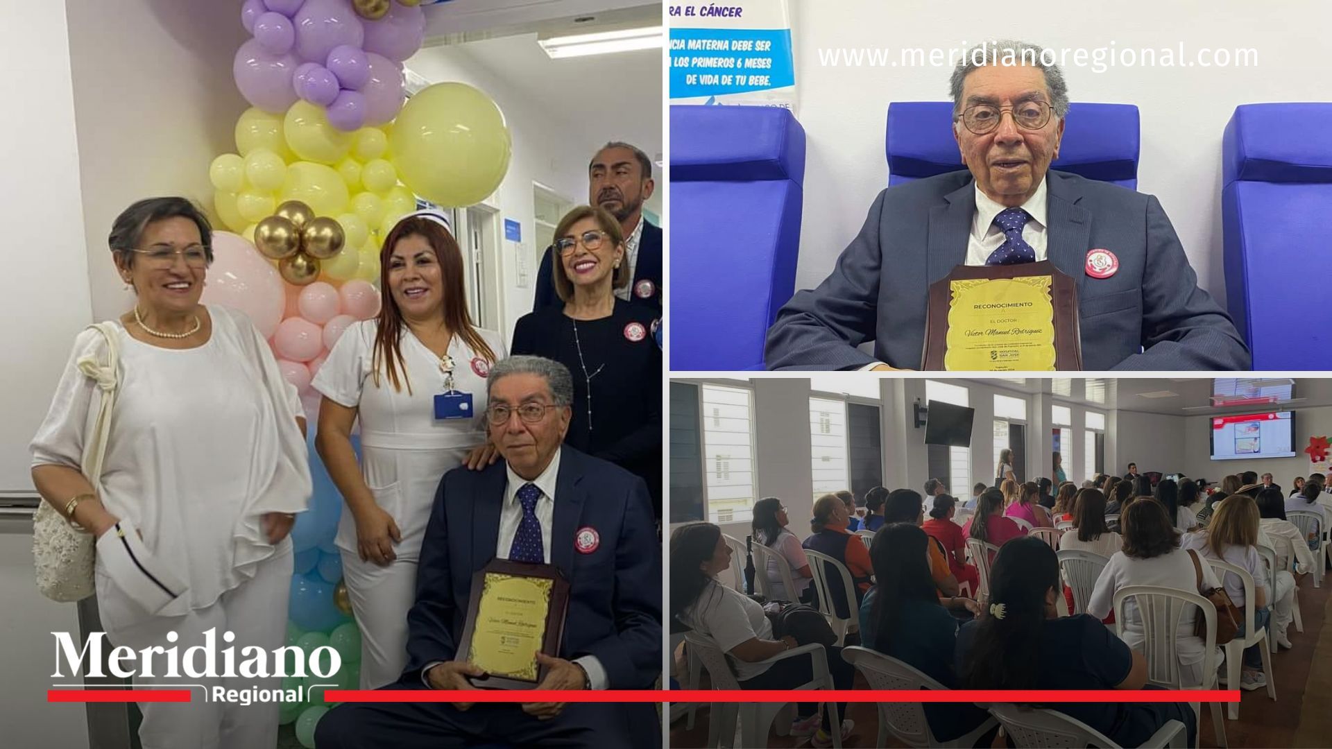 Hospital San José de Popayán ofreció sentido reconocimiento al Dr. Víctor Manuel Rodríguez