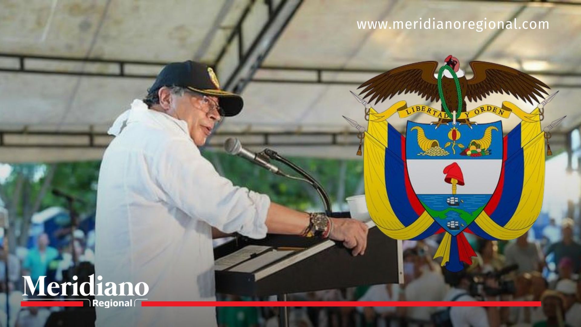 Gustavo Petro propone modificar el escudo de Colombia