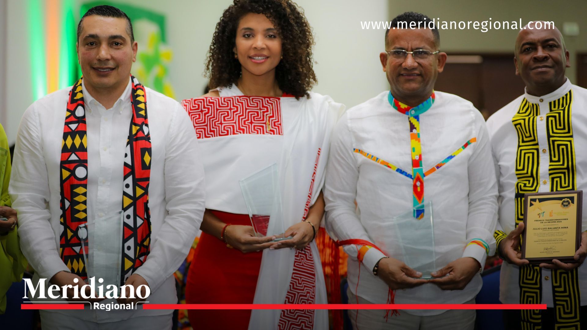 Gobernador del Cauca Octavio Guzmán Honrado como Líder Transformador de la Región Pacífico