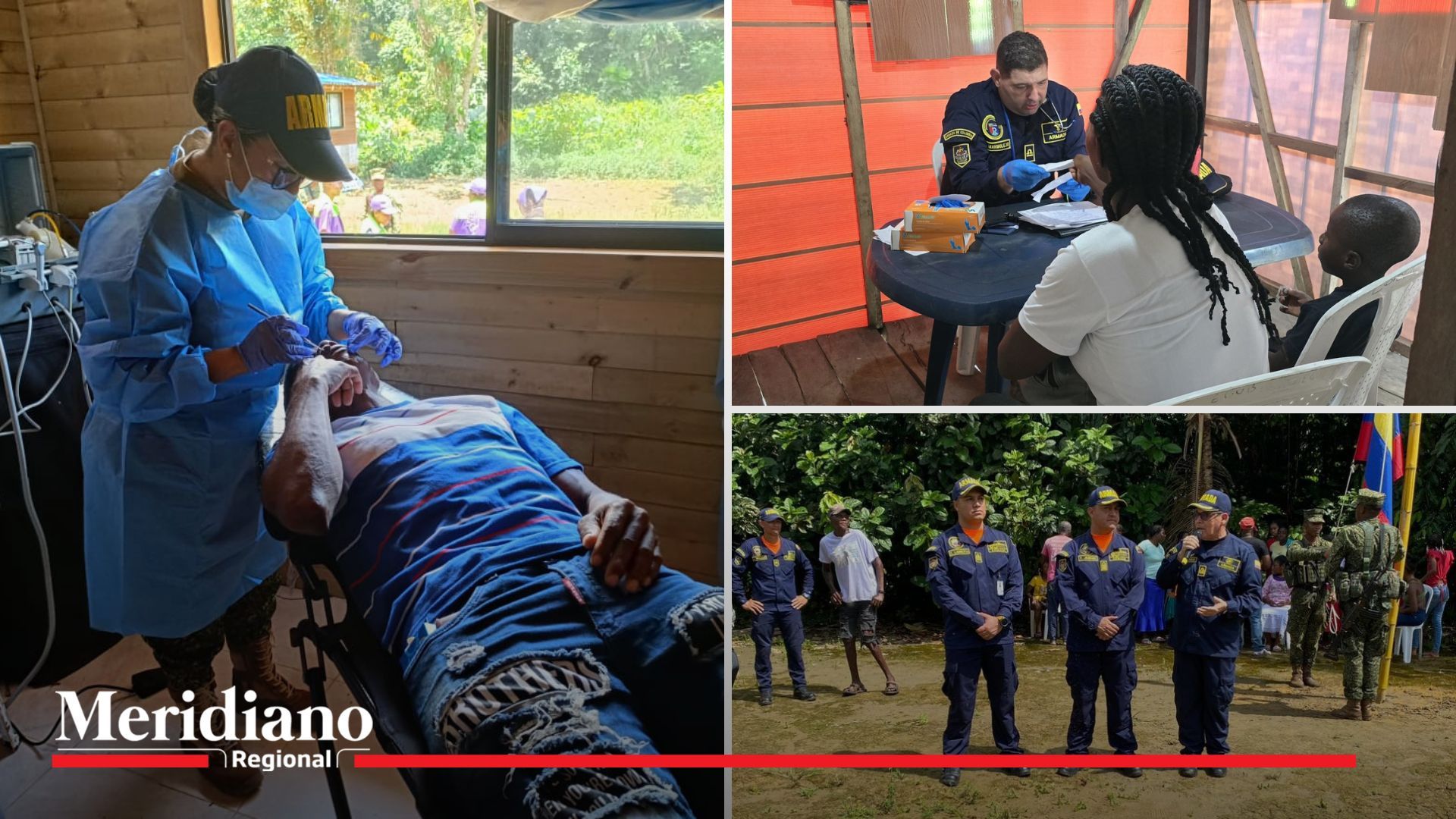 Vallecaucanos recibieron jornada de apoyo en atención médica en Punta Soldado
