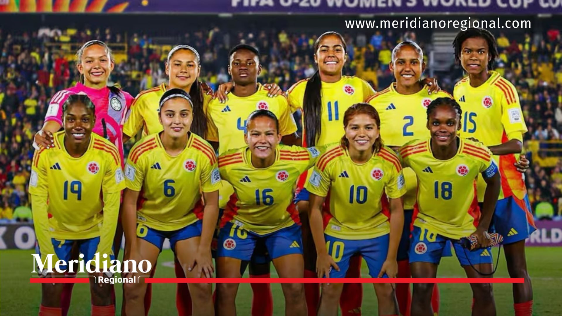 Selección Colombia Femenina hace presentación inédita en Mundial Sub 20