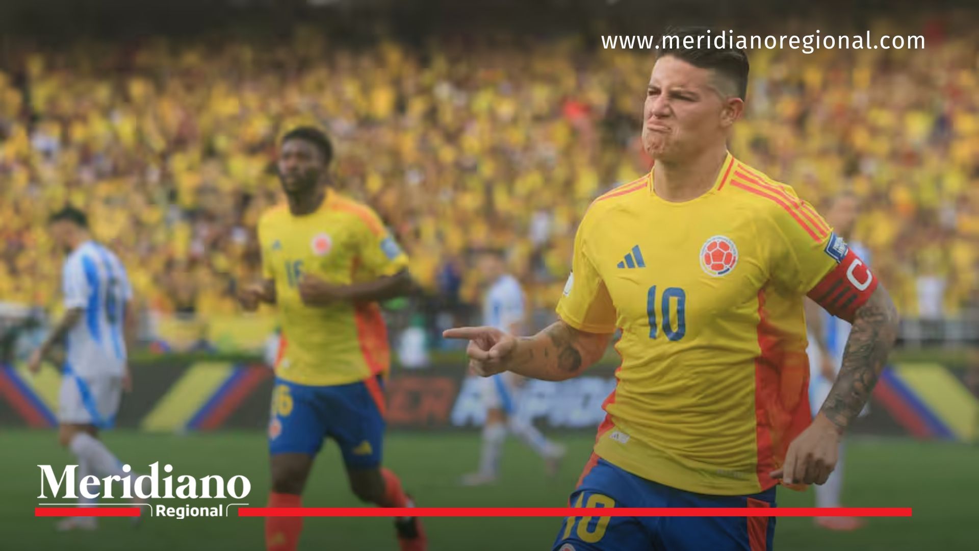 Colombia le ganó a Argentina en el Metropolitano