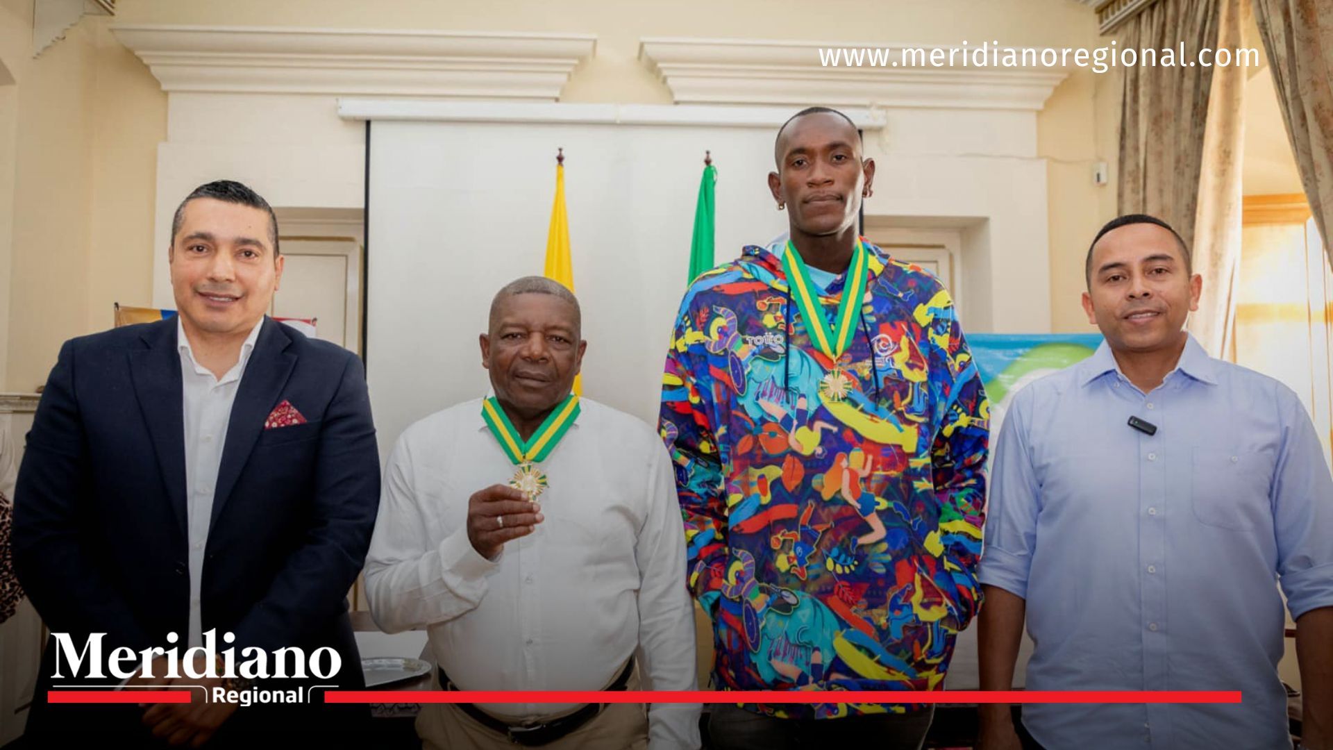 Gobernación rindió homenaje al campeón paralímpico John Sebastián Obando