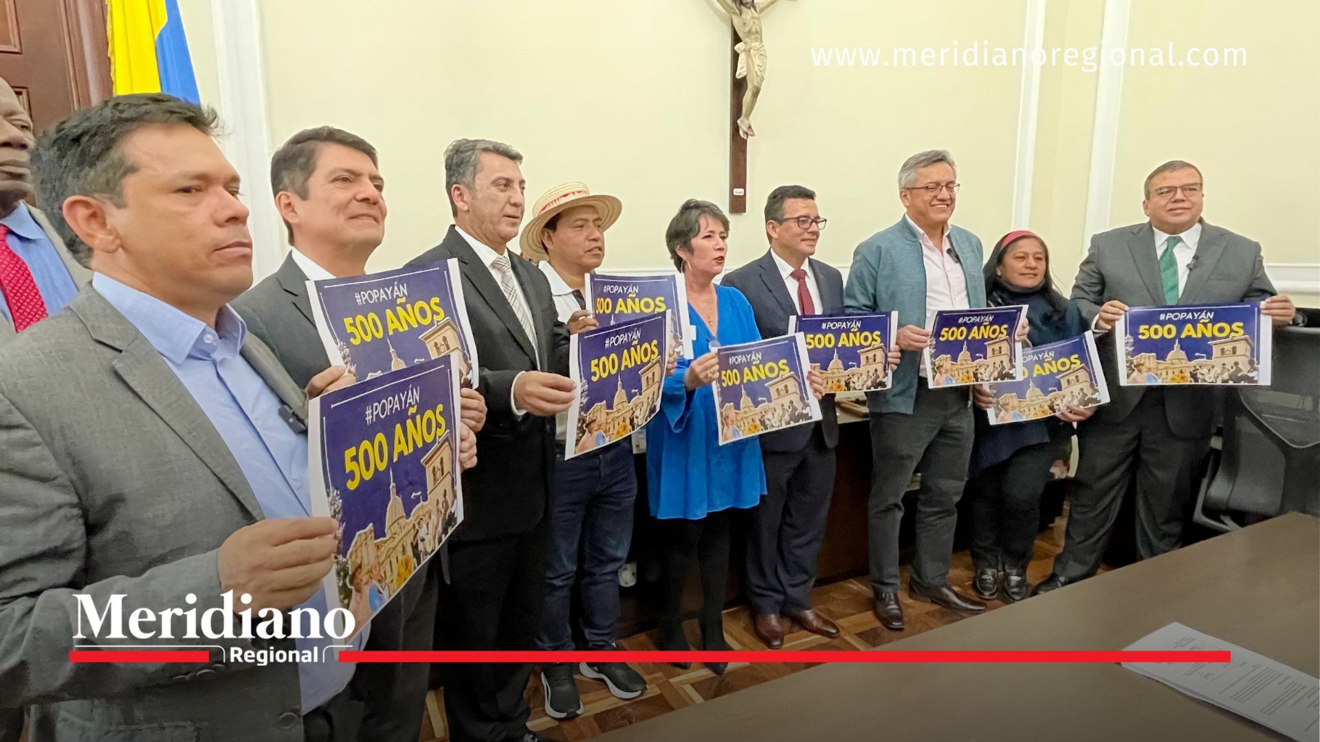 Bancada parlamentaria del Cauca radicó ‘Ley 500 años de Popayán’