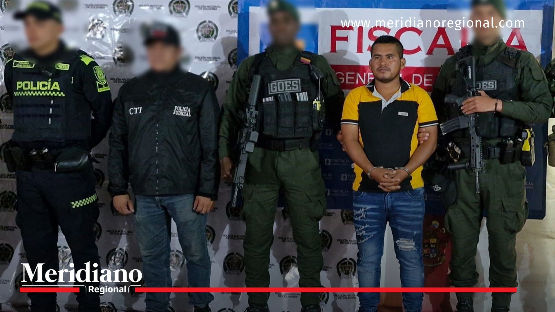 Capturan a integrante de disidencias de las FARC en Popayán