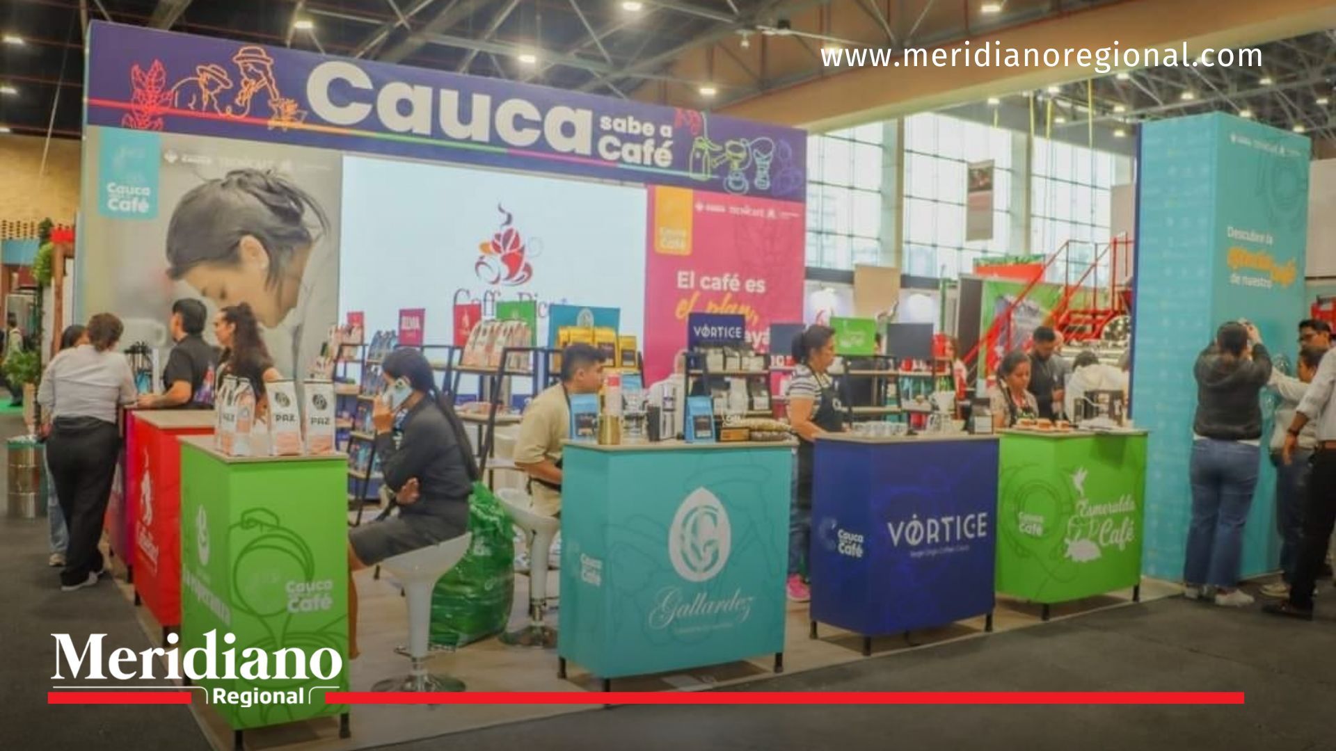 Cafés del Cauca brillan en la Feria de café más importante de Latinoamérica