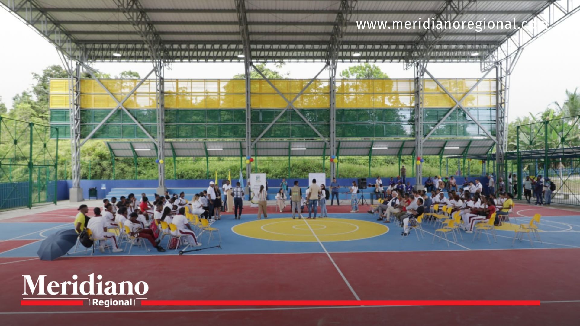 Ministerio de Vivienda entregó polideportivo sostenible en Buenaventura