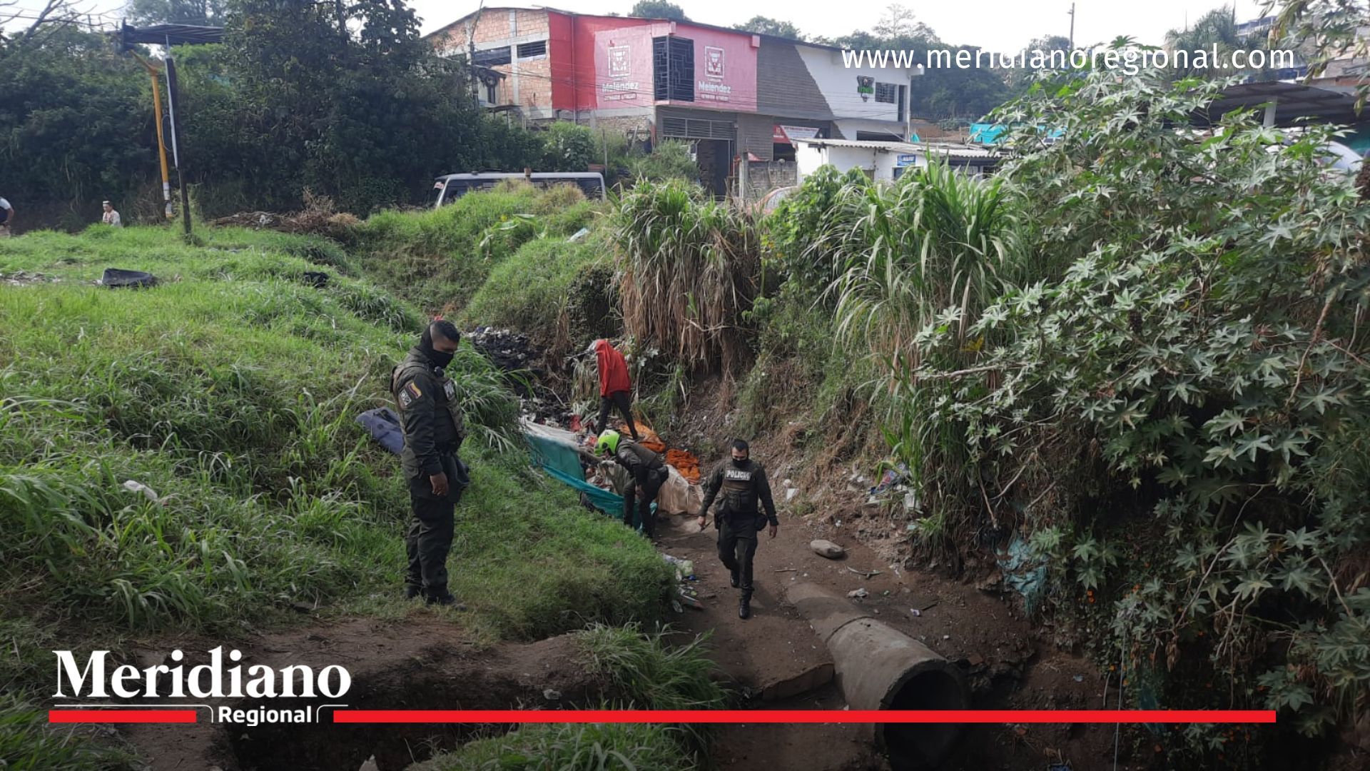 Descubren asentamiento ilegal de venezolanos en alcantarillas de Popayán