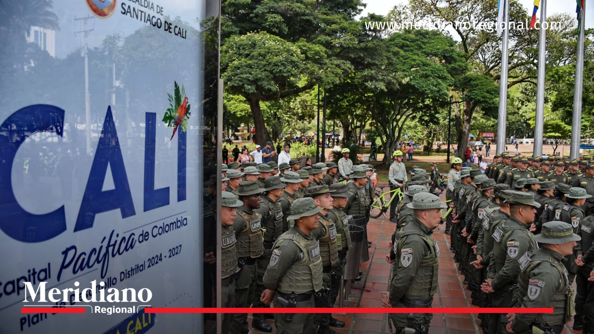 Colombia aumenta seguridad en Cali para la COP16