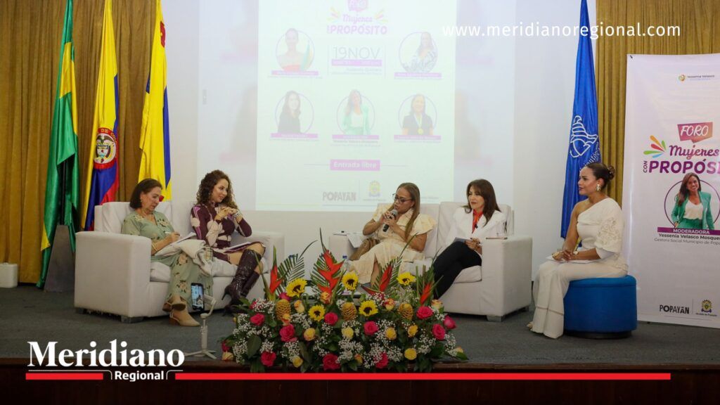 Popayán impulsa el empoderamiento femenino con el foro "Mujeres con Propósito"