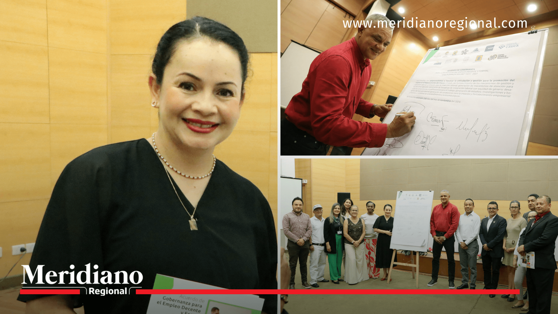 Gobernación del Cauca - Secretaría de Desarrollo Económico y Competitividad - Acuerdo de Gobernanza para la Promoción del Empleo Decente y Formal – Cauca Emplea Seguro 2024-2027 - Elvia Rocío Cuenca Bonilla - Casa de la Moneda en Popayán