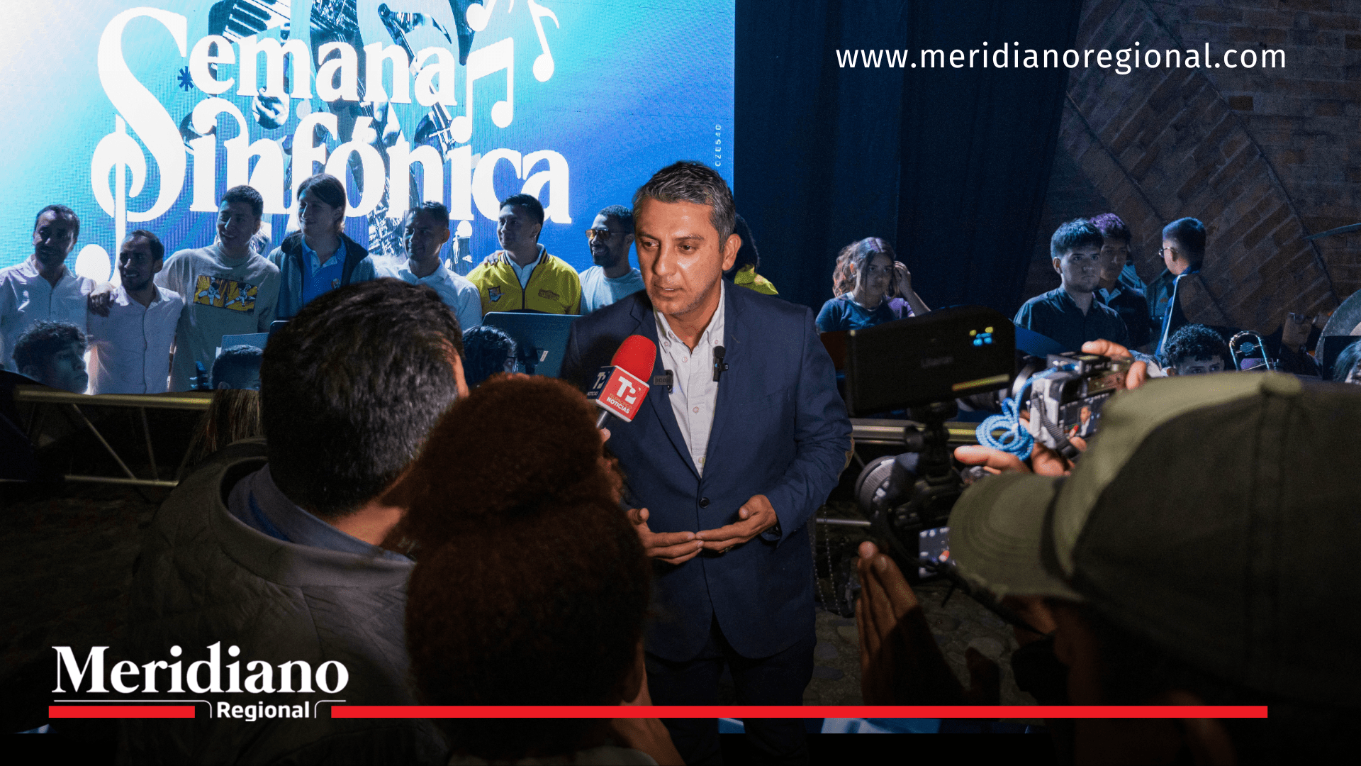 Semana Sinfónica 2024 - Banda Sinfónica Nacional de Colombia - Arcada de la Herrería - Alcalde de Popayán, Juan Carlos Muñoz Bravo - Secretaria de Cultura y Turismo, Carmen Ofelia Castrillón Paz - Hugo Riaño - Sara María Perea Popayán se consolida como la capital musical del Cauca durante la Semana Sinfónica 2024-noticias cauca - noticias popayán