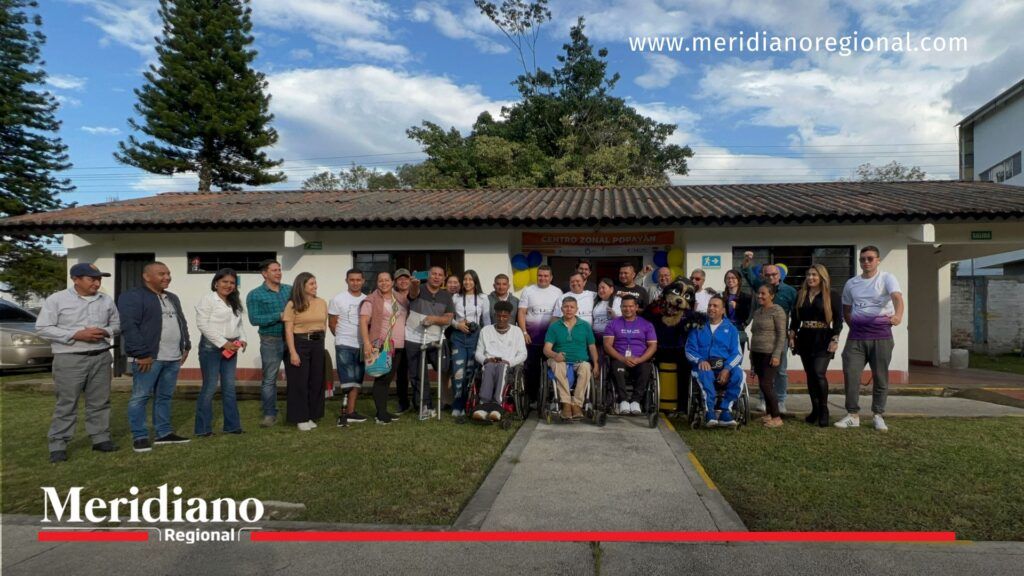 La Alcaldía de Popayán inaugura el Centro Zonal FLEX: Un espacio de inclusión deportivo - Alcaldía de Popayán - Centro Zonal Flex en el Polideportivo Colgate Palmolive - Asociación de Veteranos Sobrevivientes del Conflicto Armado del Cauca Sendero de Paz (AVSCAPAZ) - Fundación Flex - Secretario de Deporte, Luis Felipe Sánchez - Polideportivo Colgate Palmolive - Administración Municipal - Harley Muñoz Escobar, veterano de la Fuerza Pública - Ministerio de Defensa Nacional - Andrés Bello, Coordinador de Flex Nacional, - Juan Carlos Castillo, Coordinador de Deportes Sin Límites - Meridiano Regional La Alcaldía de Popayán inaugura el Centro Zonal FLEX: Un espacio de inclusión deportivo - Alcaldía de Popayán - Centro Zonal Flex en el Polideportivo Colgate Palmolive - Asociación de Veteranos Sobrevivientes del Conflicto Armado del Cauca Sendero de Paz (AVSCAPAZ) - Fundación Flex - Secretario de Deporte, Luis Felipe Sánchez - Polideportivo Colgate Palmolive - Administración Municipal - Harley Muñoz Escobar, veterano de la Fuerza Pública - Ministerio de Defensa Nacional - Andrés Bello, Coordinador de Flex Nacional, - Juan Carlos Castillo, Coordinador de Deportes Sin Límites