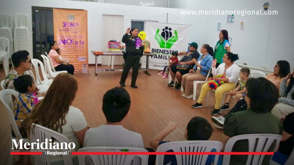 Patrulla púrpura- campaña- prevención- violencia de género- acciones- Popayán- Cauca- Colombia- mujeres- hombres-