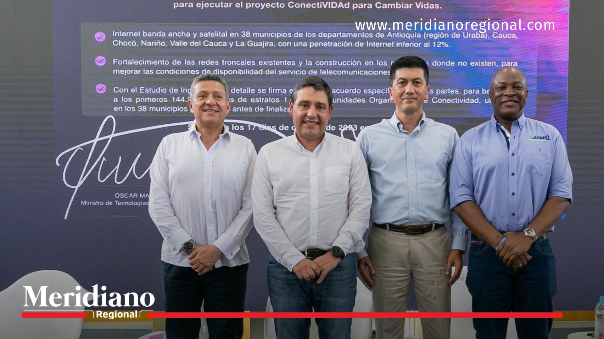 Convocatoria 004: Internet para el Pacífico Colombiano Convocatoria- conectividad- internet- banda ancha- departamentos- beneficiarios- comunidad- Cauca- Chocó- Nariño- MinTic- proyecto- avance- Mauricio Lizcano-
