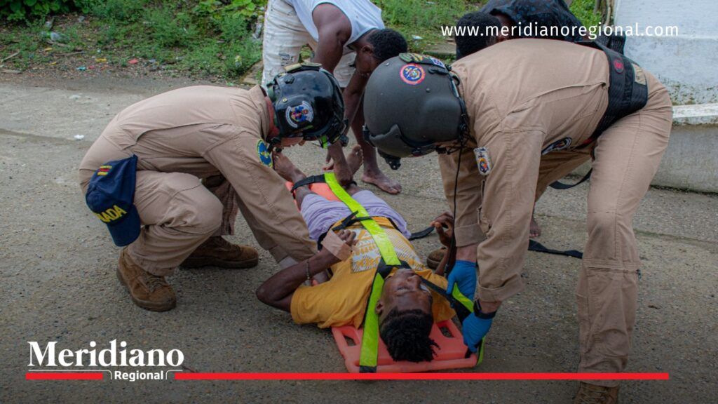 Armada - Colombia - rescate - accidente - Chocó - - Meridiano Regional Armada - Colombia - rescate - accidente - Chocó -
