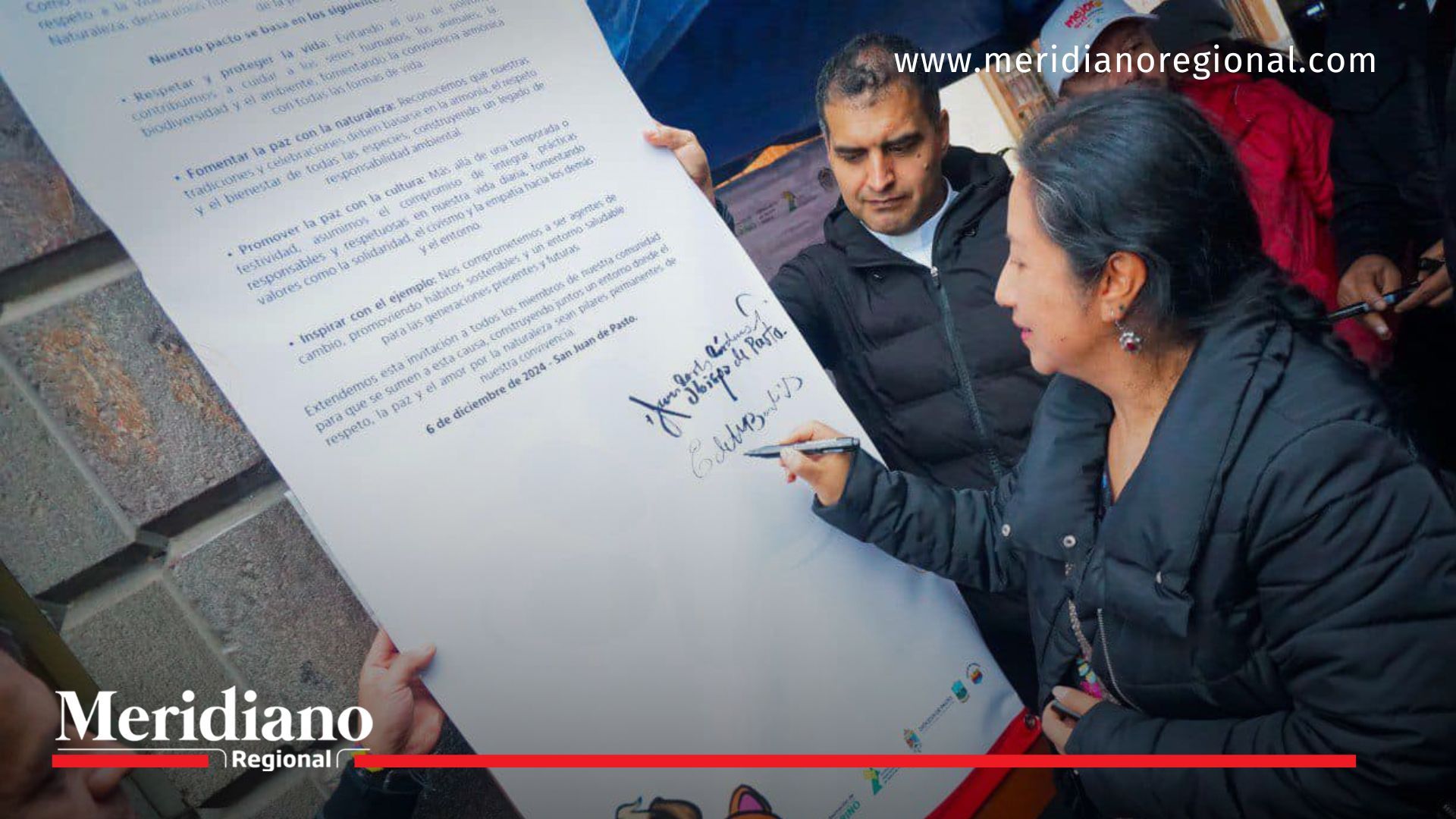 Nariño- Colombia- firma- pacto- pólvora- afectaciones- animales- personas- compromiso- celebración- vida- luz- salud- medio ambiente-