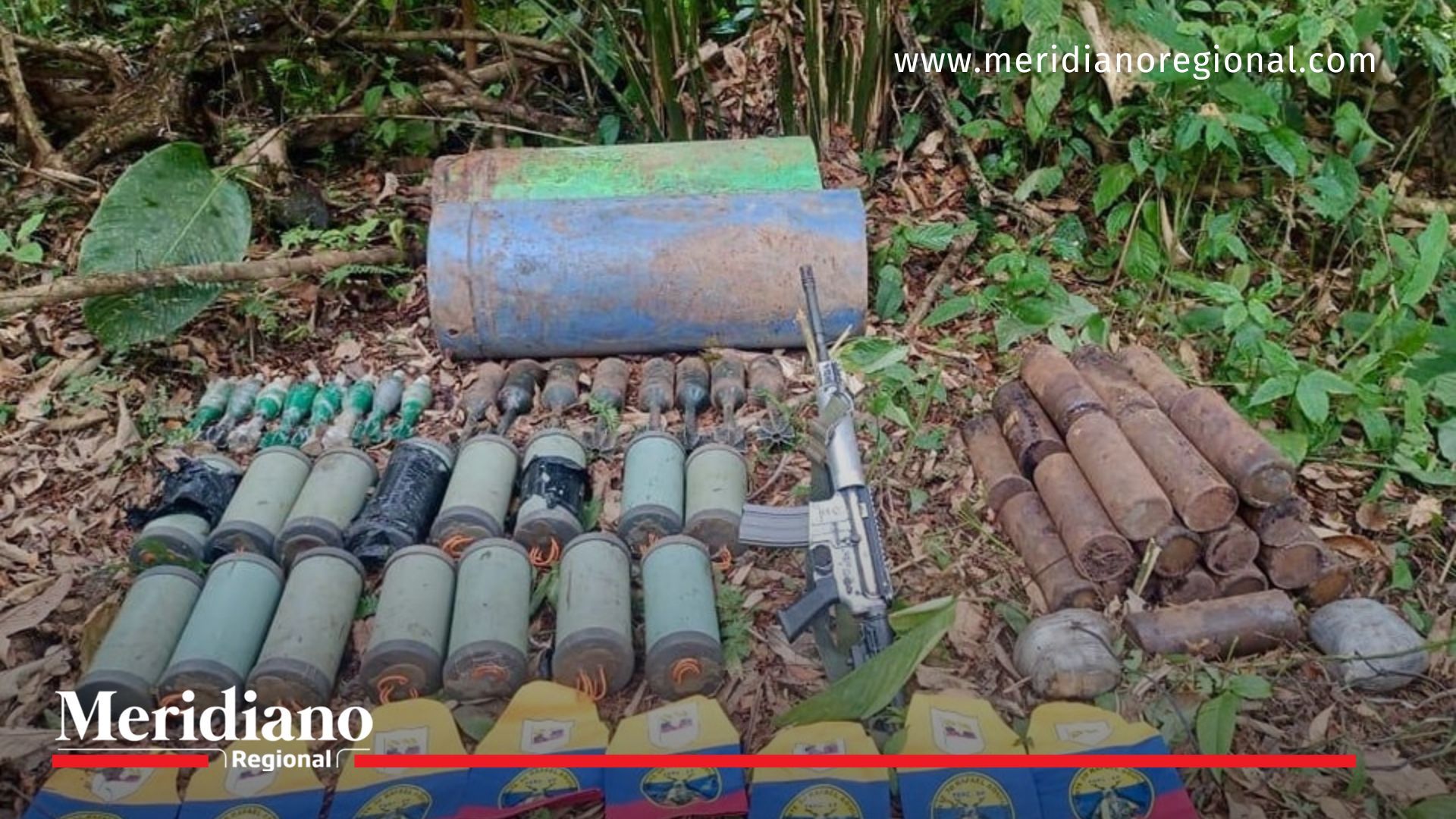 La Armada neutraliza amenaza terrorista en Nariño La Armada- operativo- depósito- ilegal- armamento- explosivos- cartuchos- amenaza- terrorismo- incautación- seguridad-