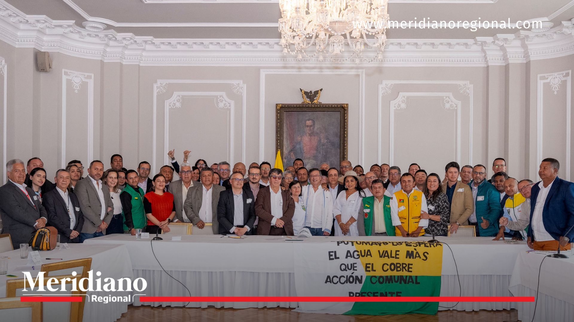 Encuentro clave entre Petro y la Confederación Comunal Encuentro- Confederación Comunal- Gobierno Nacional- reunión- alianzas- trabajo- compromisos- paz- comunidades-