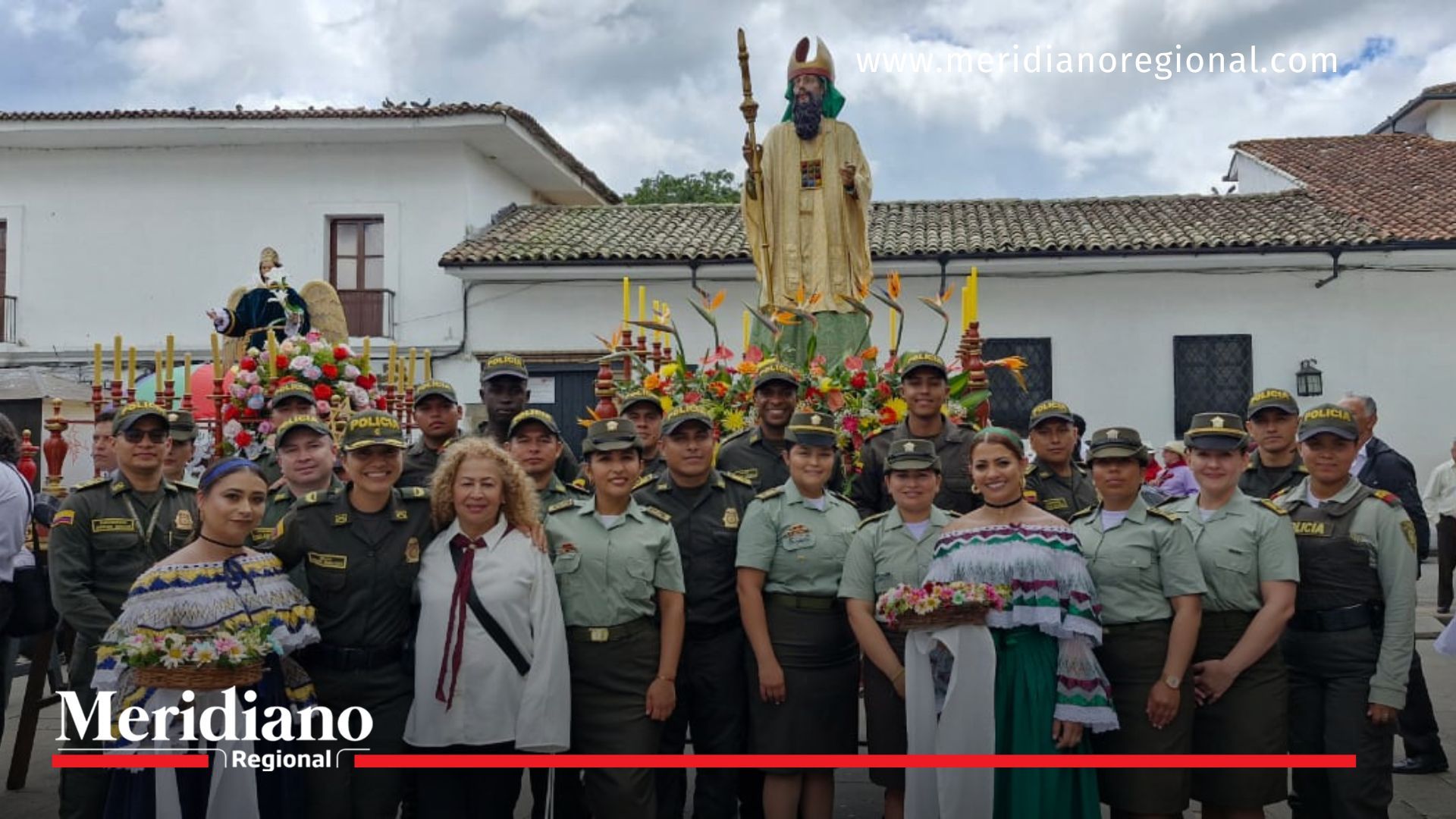 Policía Nacional participa en tradición payanesa Policía Nacional- participación- tradición religiosa- procesión- uniformados- paso- San Zacarías- Virgen de Belén- Popayán- Cauca- Colombia- comunidad-