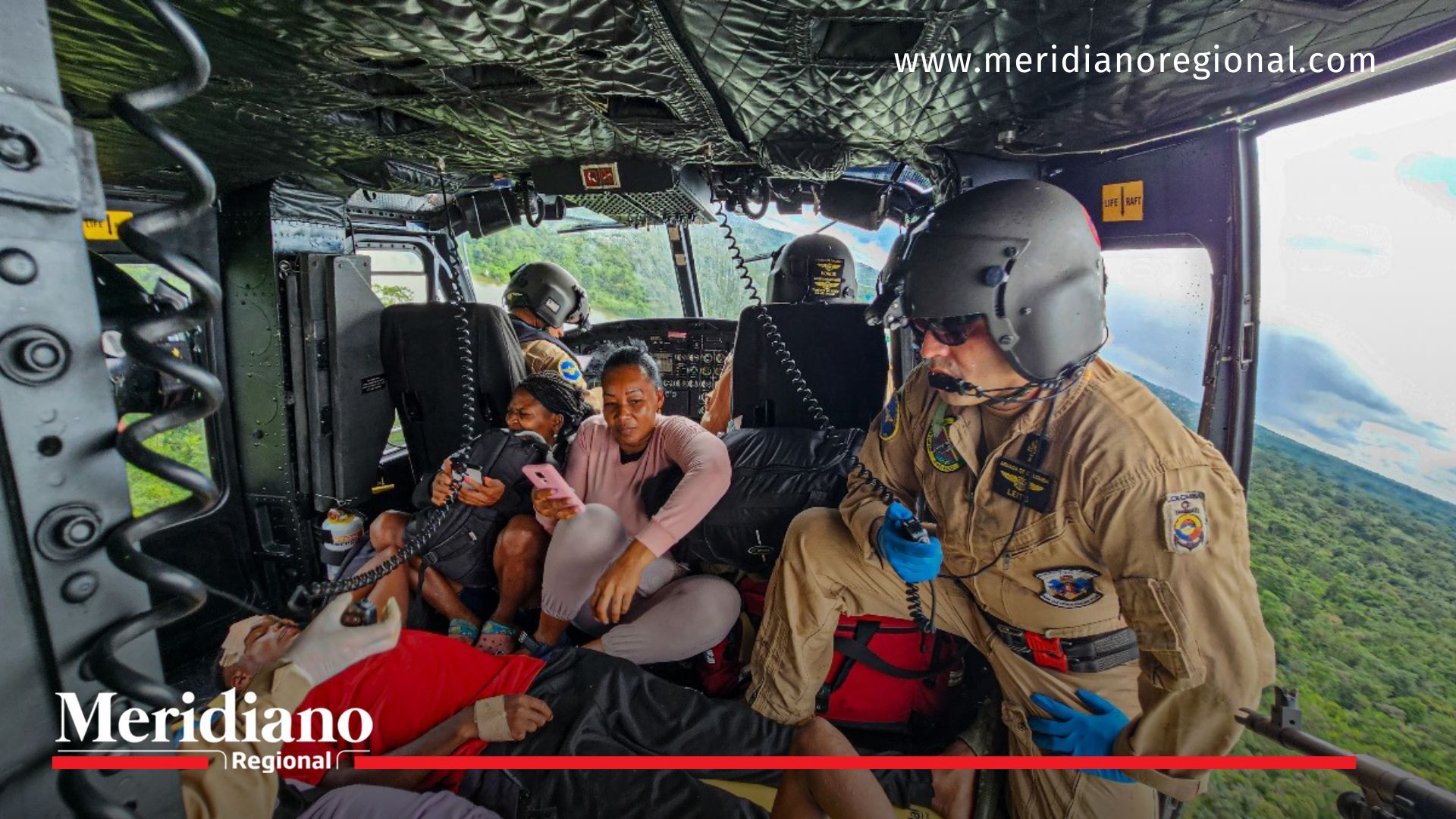 Armada - Colombia - rescate - accidente - Chocó -