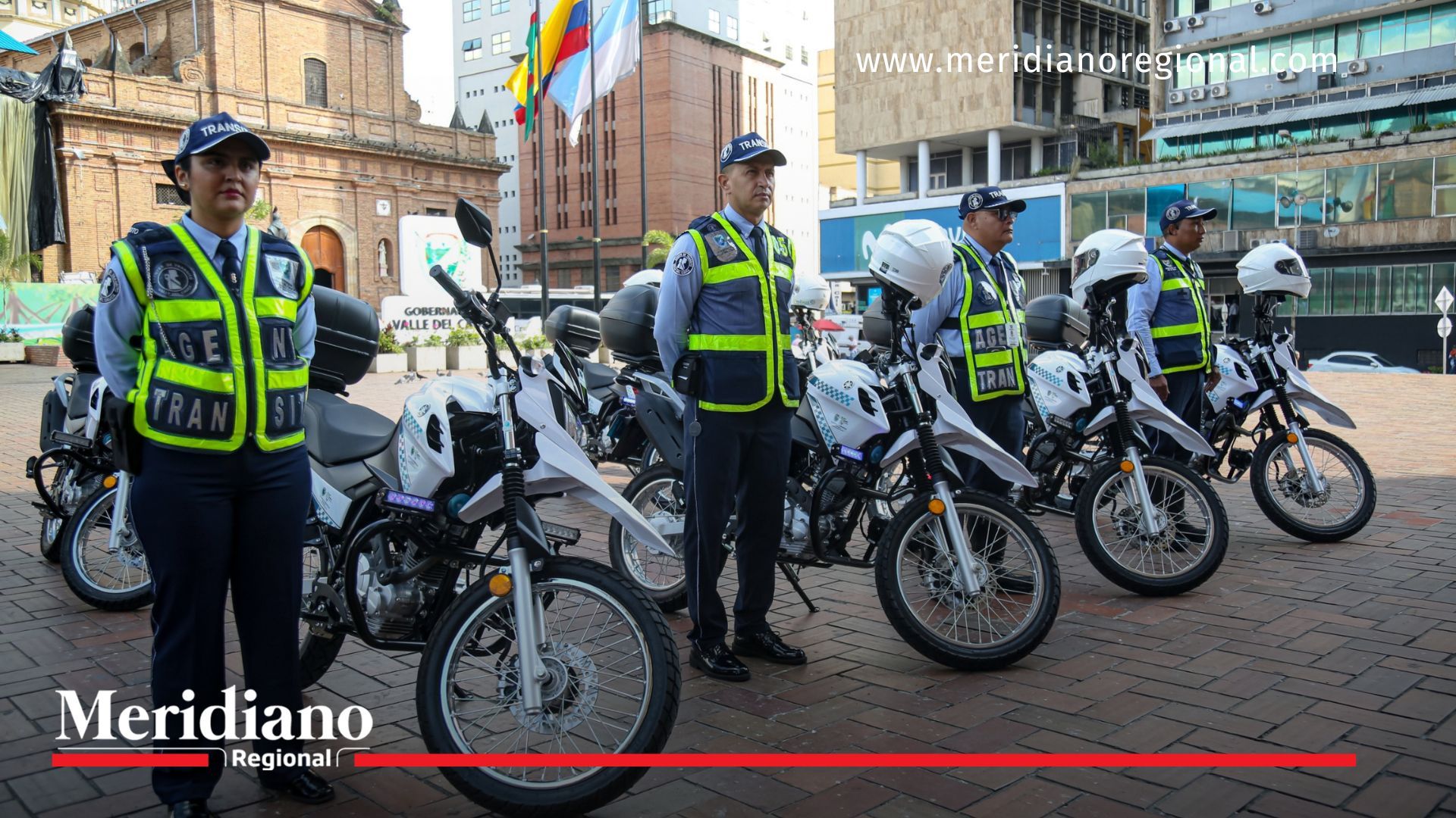 Gobernación del Valle- entrega- nueva- flota- motocicletas- vehículo- controles- cobertura- accidentes- emergencias- municipios- vías- movilidad- Valle del Cauca- Colombia-