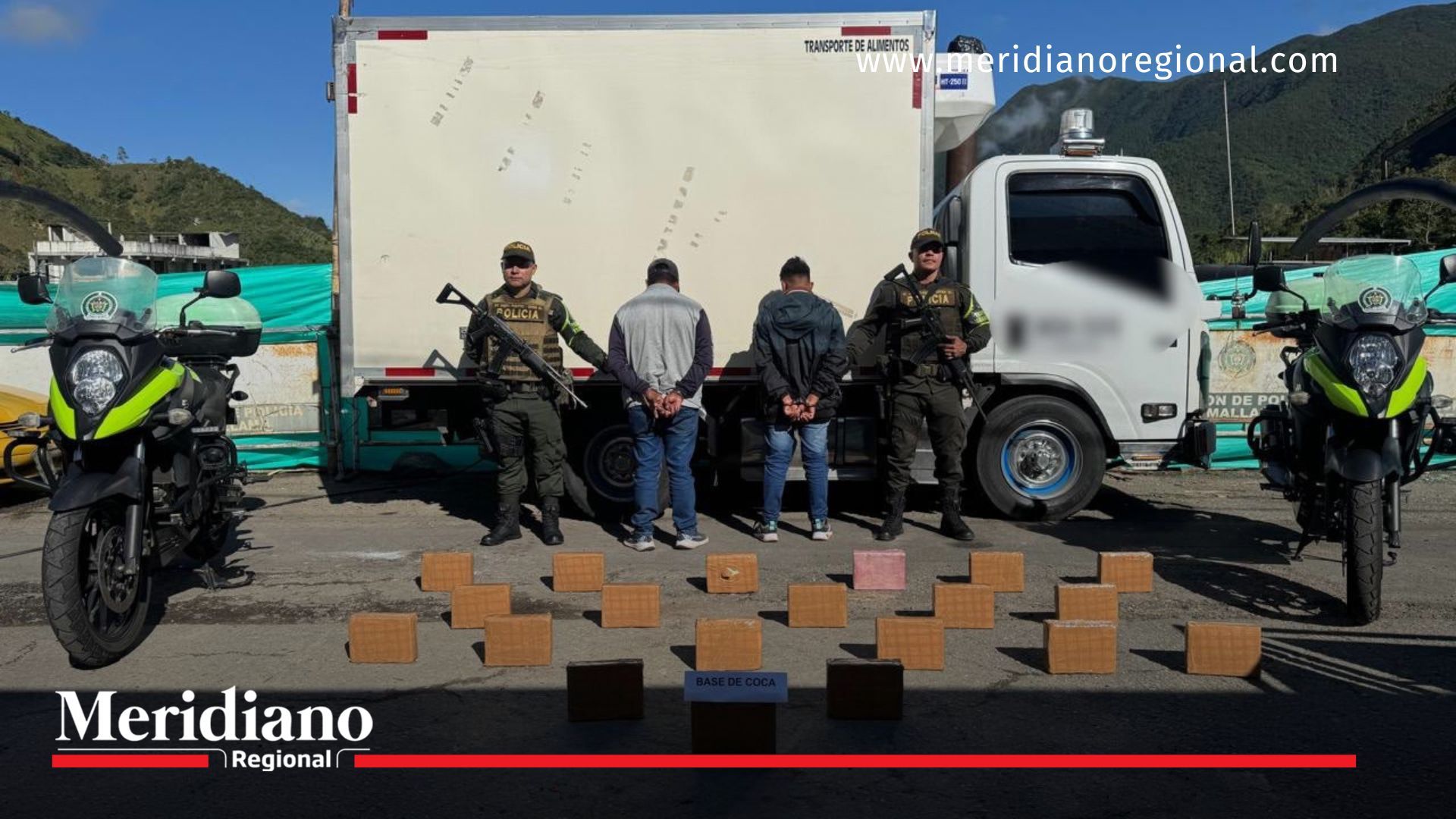 Policía decomisa base de coca en Junín-Pedregal Decomiso- incautación- cargamento- base de coca- narcotráfico- vía- Junín-Pedregal- capturas- detenidos- sospechosos- Policía- Nariño- Colombia- 