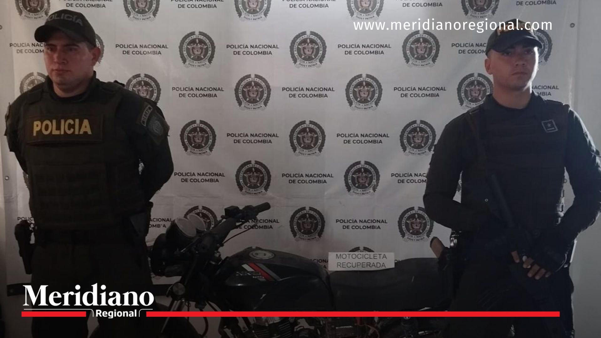 Recuperan motocicleta robada en Villa Rica Recuperación- motocicleta- robo- hurto- operativo- Policía- seguridad- Villa Rica- Cauca- Colombia-