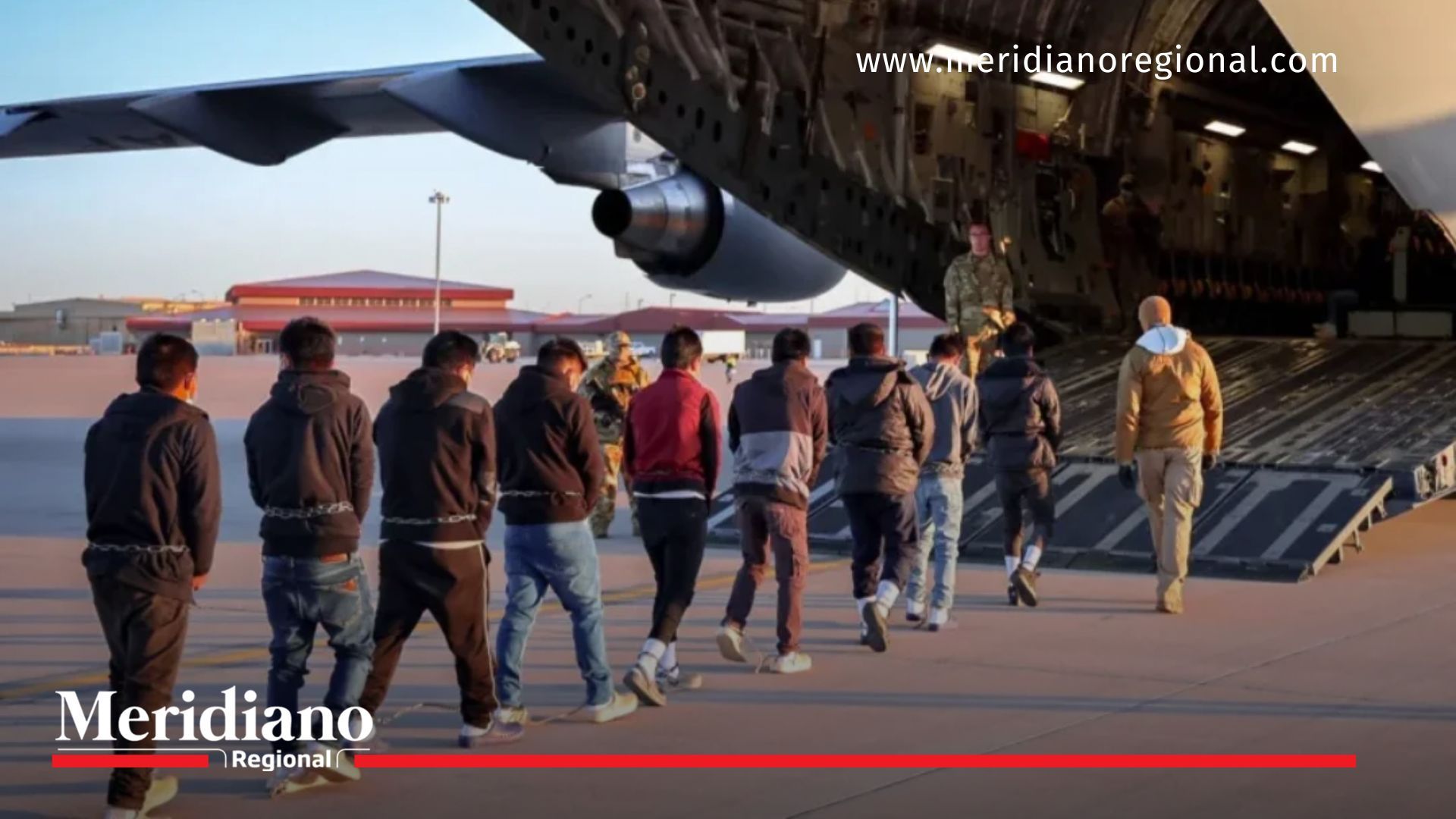 Trump inicia deportaciones en aviones militares inicio- deportaciones- inmigrantes- Estados Unidos- Donald Trump- medidas- Latino américa- situación- comunidades-