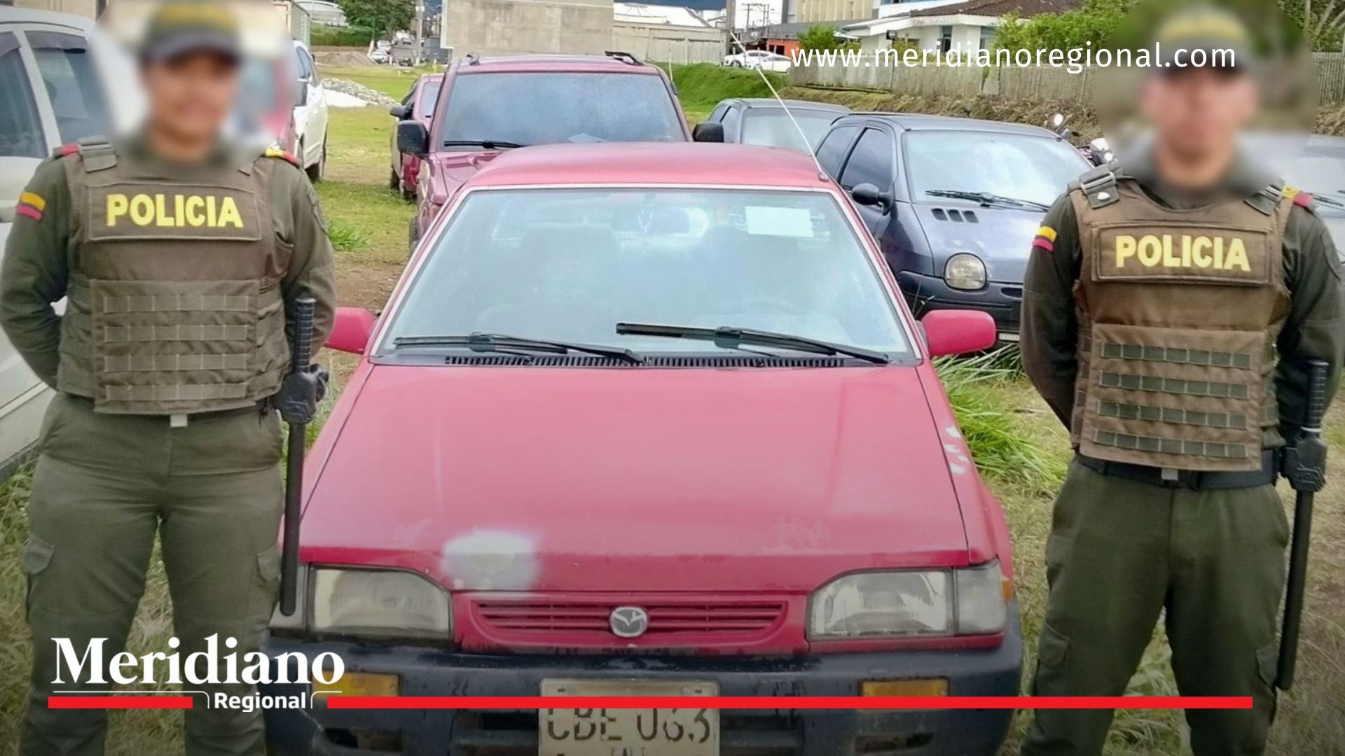 Recuperan carro robado en el barrio Cadillal Recuperación- carro- hurto- antecedentes- Policía Metropolitana de Popayán- barrio- Cadillal- Popayán- Cauca- Colombia-