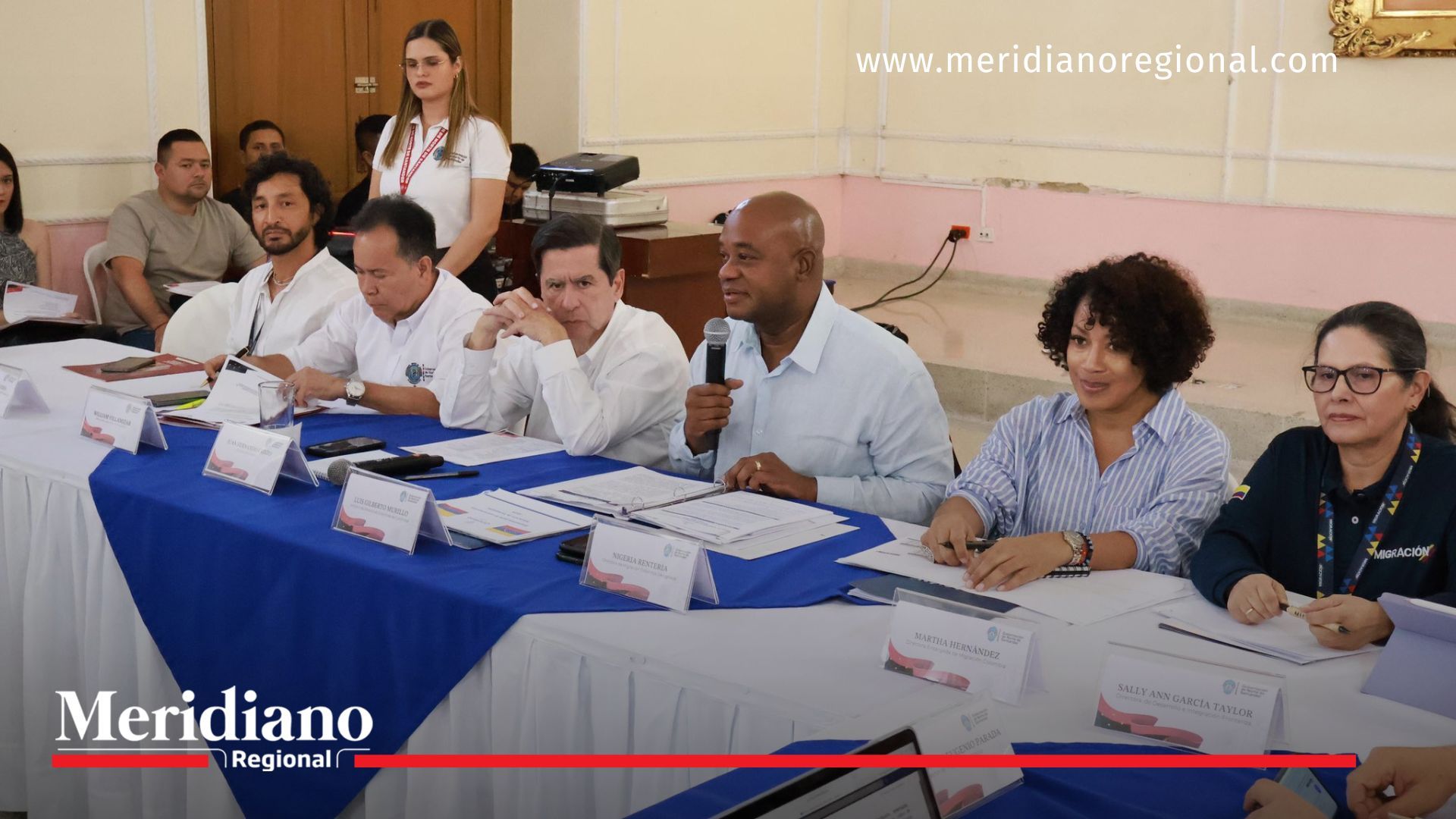 Consejo fronterizo en Norte de Santander ante crisis Consejo fronterizo- autoridades nacionales- evaluación- consecuencias- crisis- cierre fronterizo- Norte de Santander- Cúcuta- Colombia-