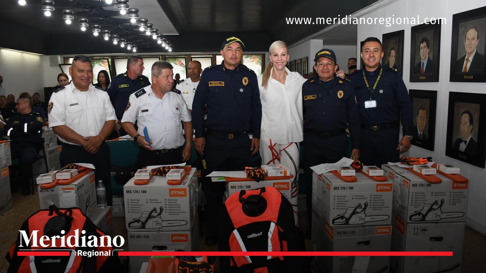 Dotación para 51 cuerpos de bomberos en el Valle Dotación- entrega- equipos- bomberos- emergencias- atención- desastres- seguridad- Gobernación del Valle- Dilian Francisca Toro- municipios- Valle del Cauca- Colombia-