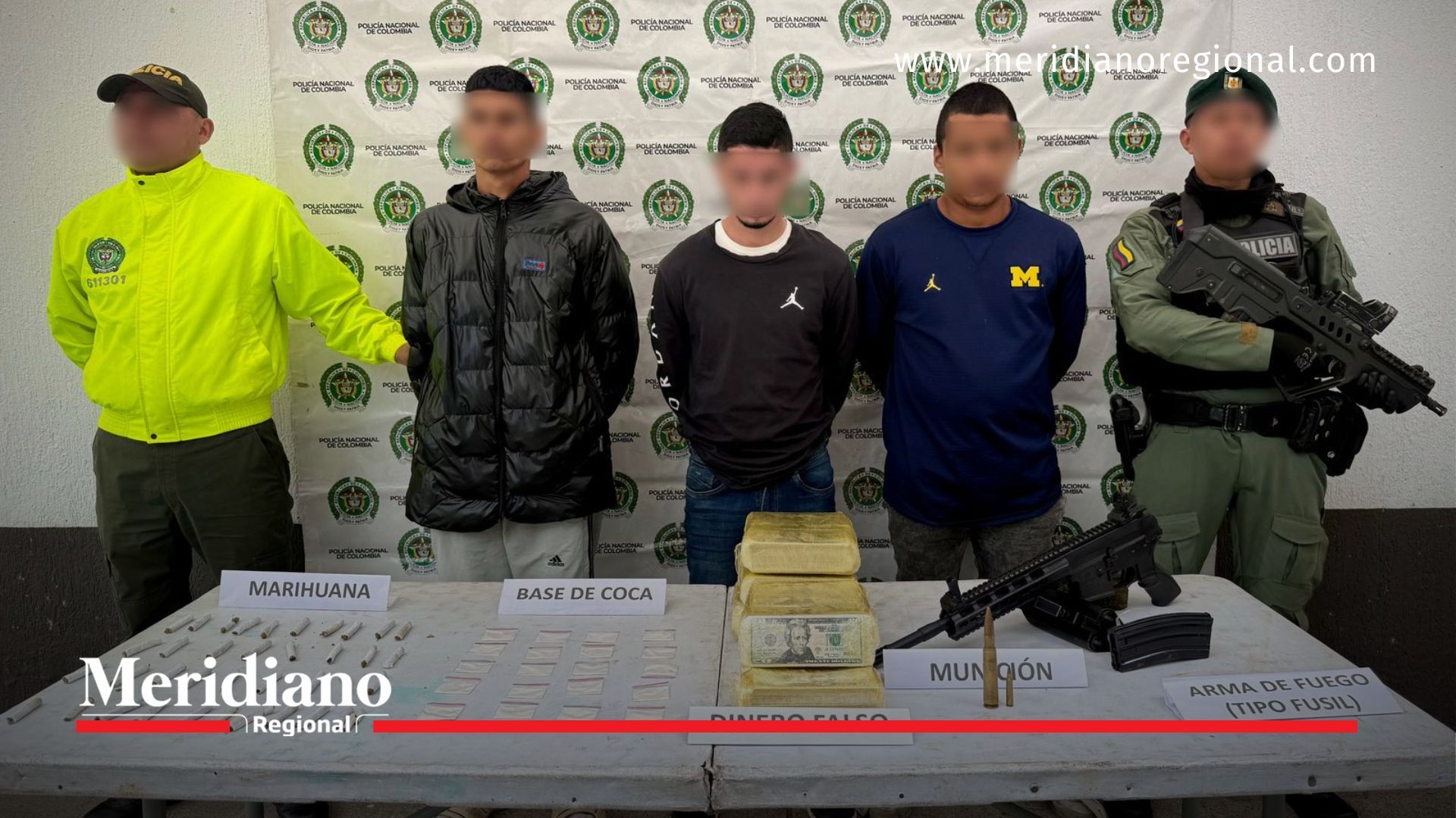 Policía Metropolitana de Popayán - operativos de seguridad - captura de delincuentes - incautación de dólares falsos - tráfico de estupefacientes - porte ilegal de armas - bandas criminales Popayán - incautación de oro fraudulento - moneda falsificada Popayán - seguridad en Popayán - delitos en Popayán - Fiscalía General de la Nación - captura de criminales - operativos policiales en Popayán