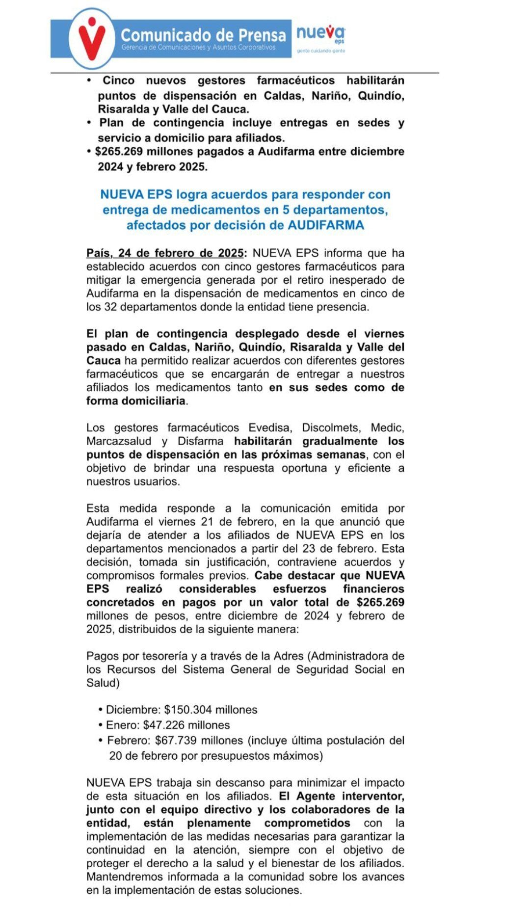 nueva-eps - audifarma - medicamentos - plan-de-contingencia - dispensación - gestores-farmacéuticos - entrega-de-medicamentos - afiliados - salud - cobertura - farmacias- - Meridiano Regional nueva-eps - audifarma - medicamentos - plan-de-contingencia - dispensación - gestores-farmacéuticos - entrega-de-medicamentos - afiliados - salud - cobertura - farmacias-